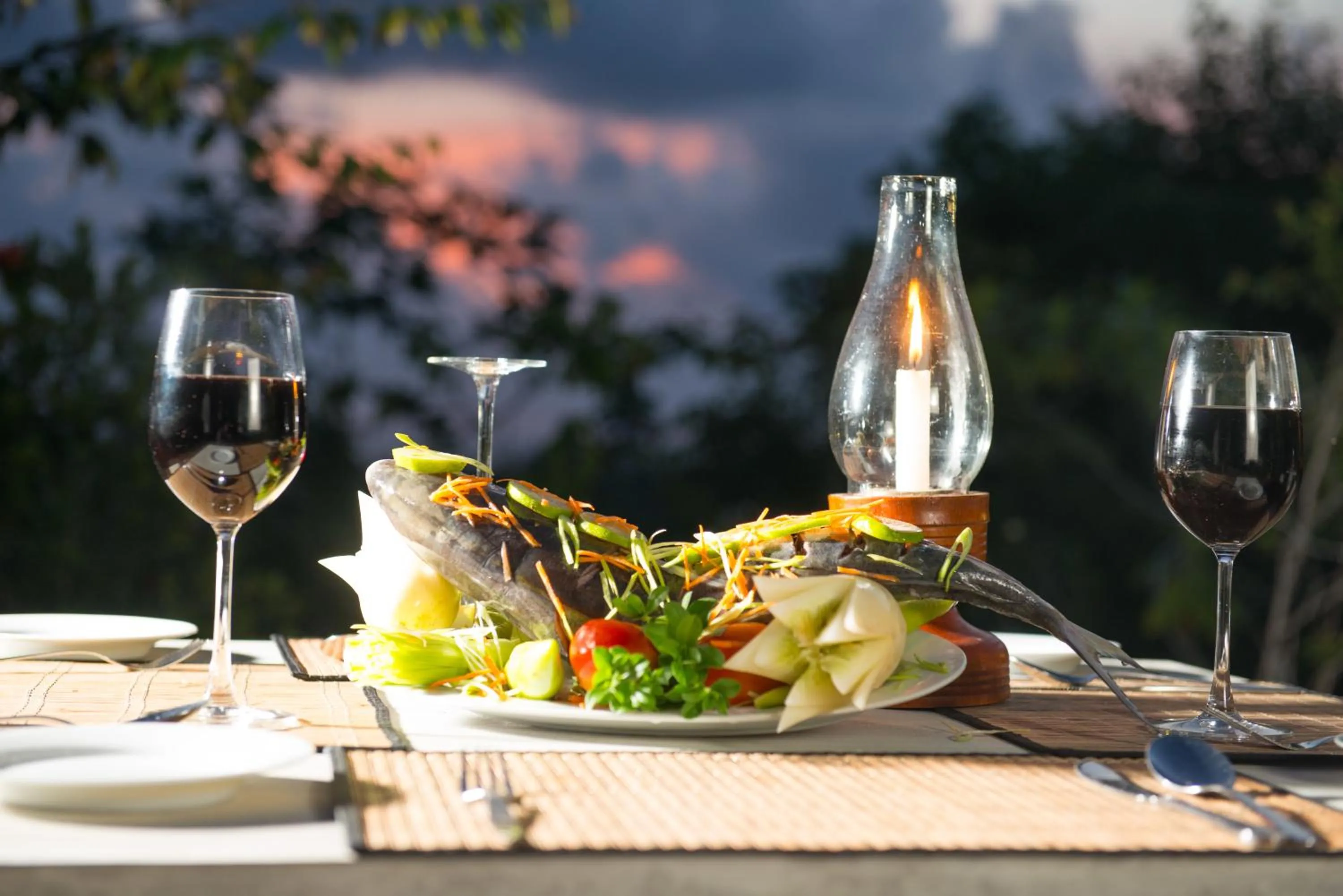 Food close-up in The Horizon Hill Top Villa