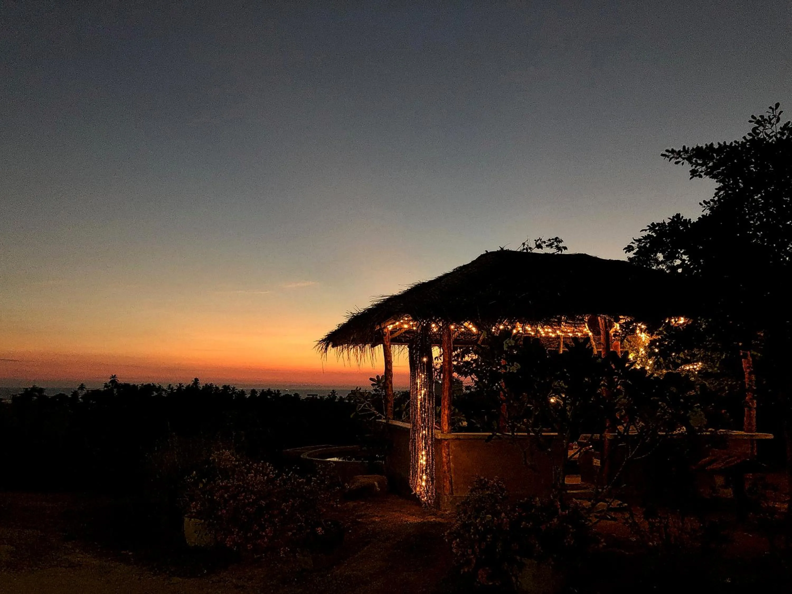 Garden view in The Horizon Hill Top Villa