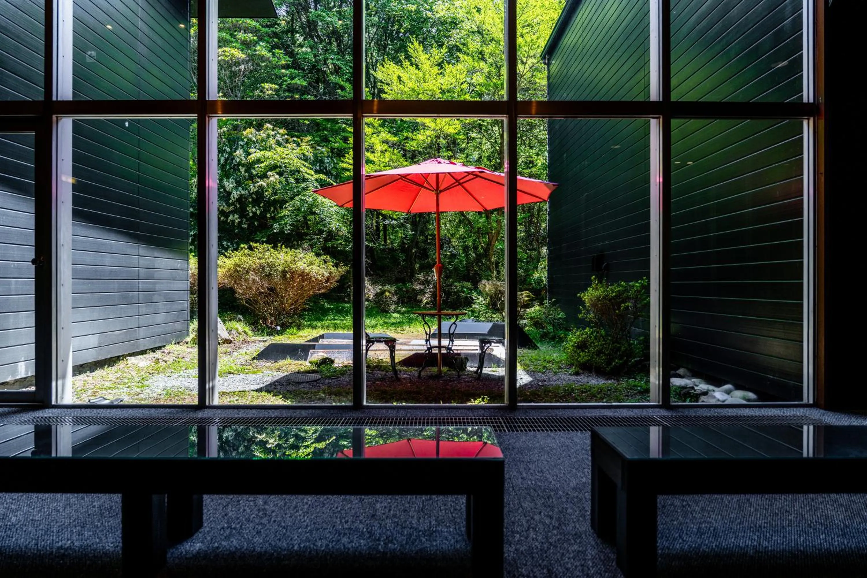 Patio in YuYu Hakone - Private Open Air Onsen Usage Guaranteed