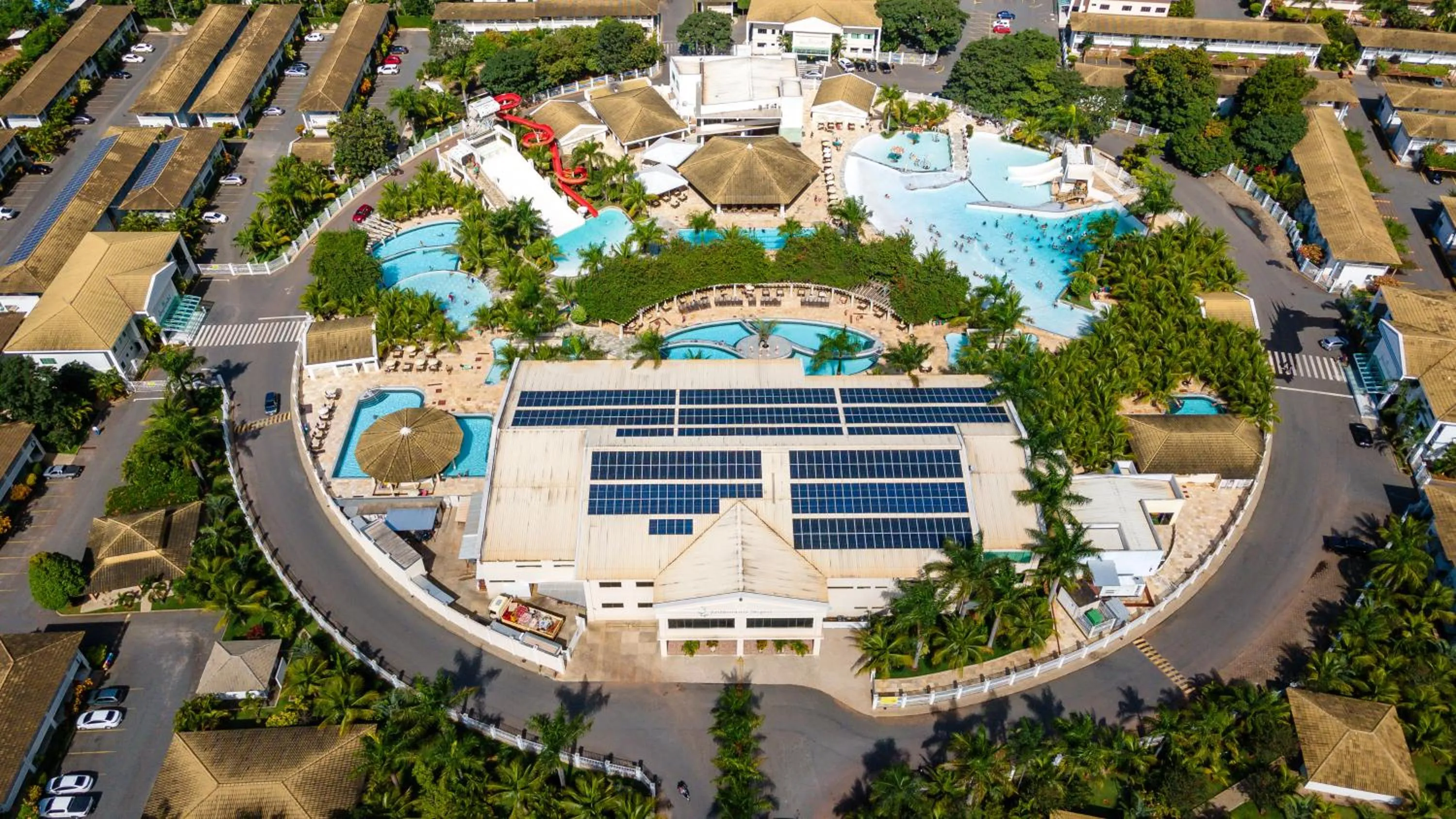 Bird's eye view in diRoma Lacqua III direto com o Grupo diRoma com acesso ao Acqua Park e Café da manhã