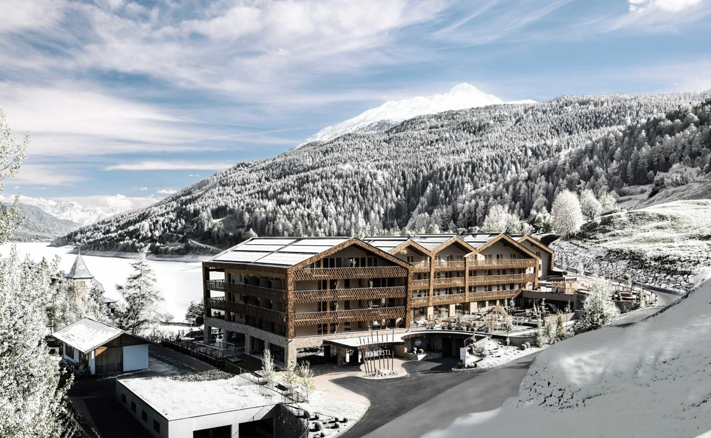 Property building in DAS GERSTL Family Retreat