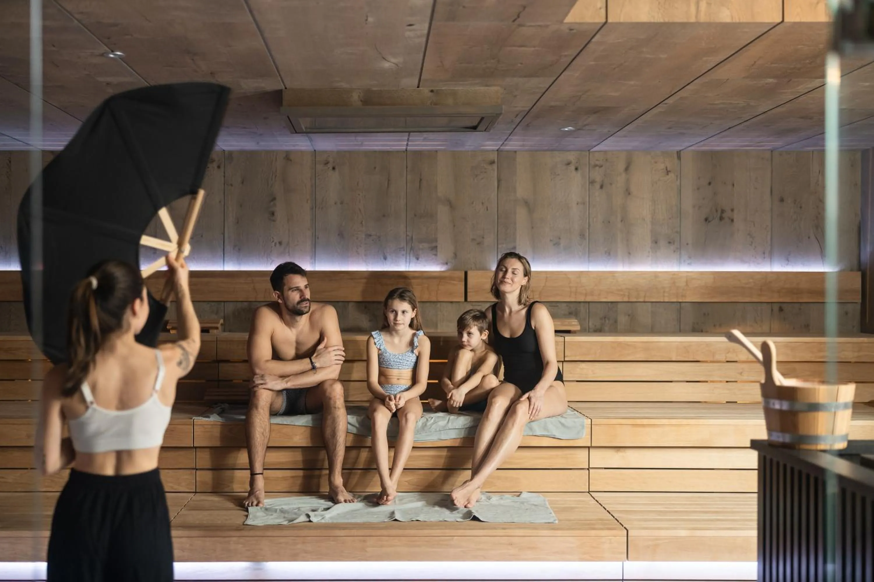 Sauna in DAS GERSTL Family Retreat