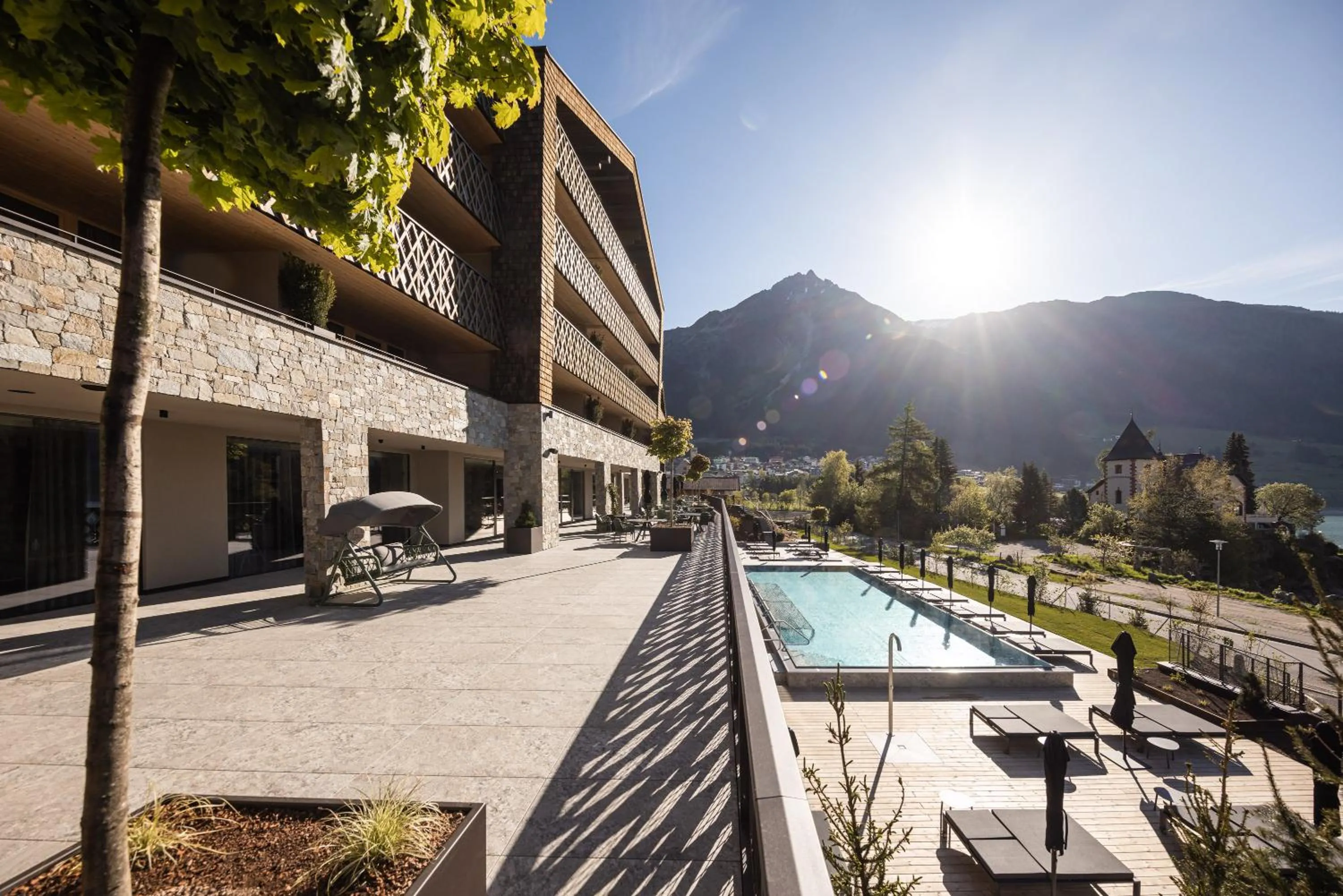 Swimming pool in DAS GERSTL Family Retreat
