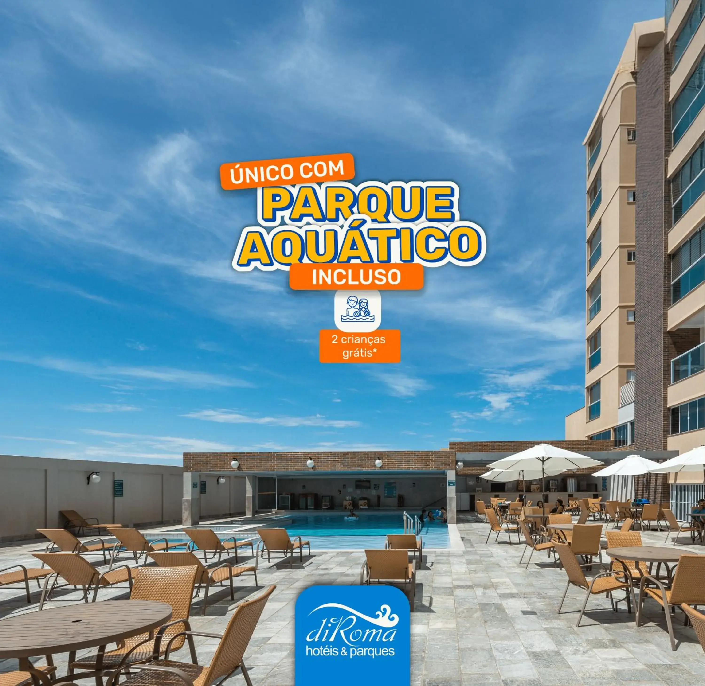 diRoma Piazza direto com o Grupo diRoma com acesso ao Acqua Park e Café da manhã diRoma Piazza direto com o Grupo diRoma com acesso ao Acqua Park e Café da manhã
