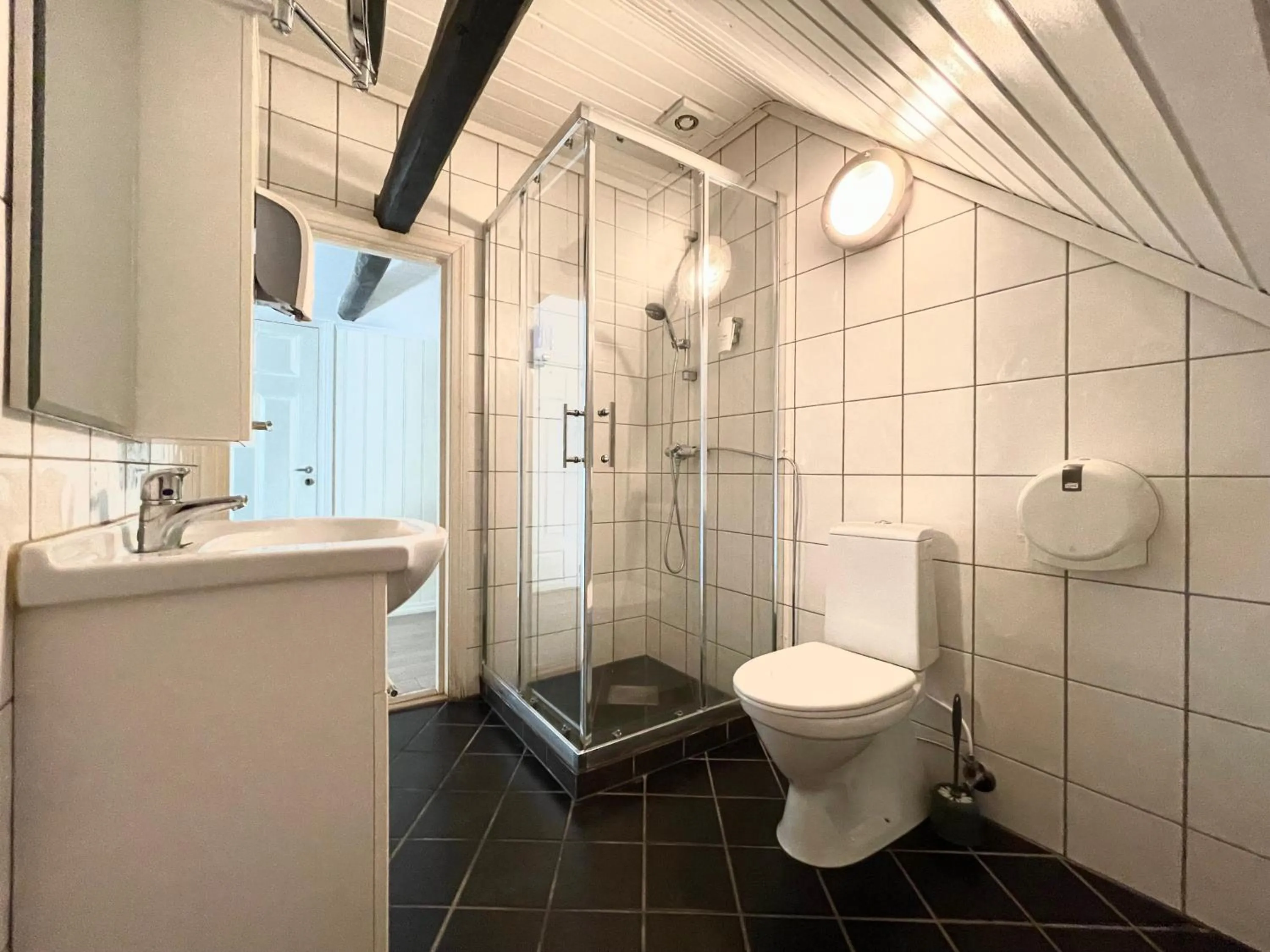 Shower in Jondal Hotel