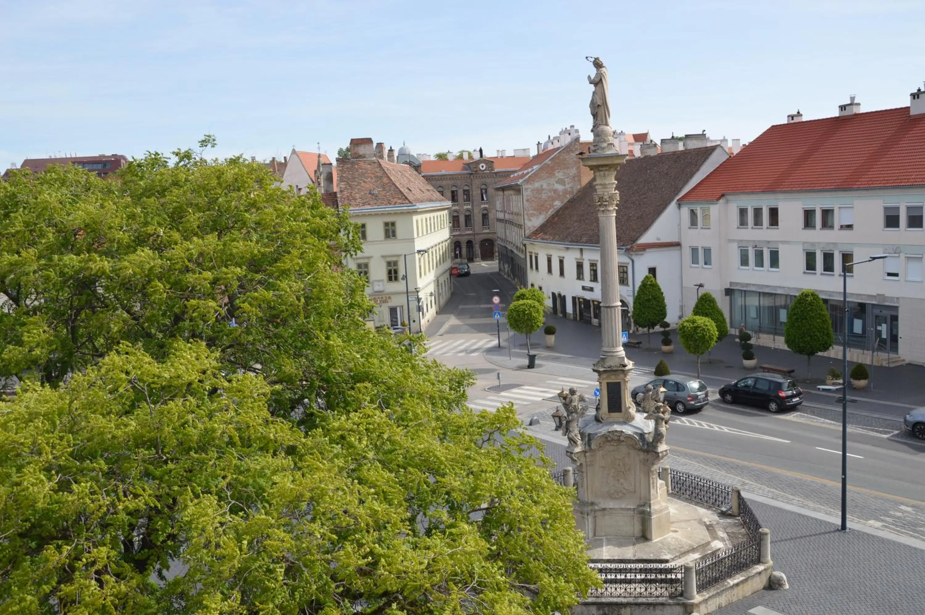City view in V62 studio apartments- Downtown Sopron