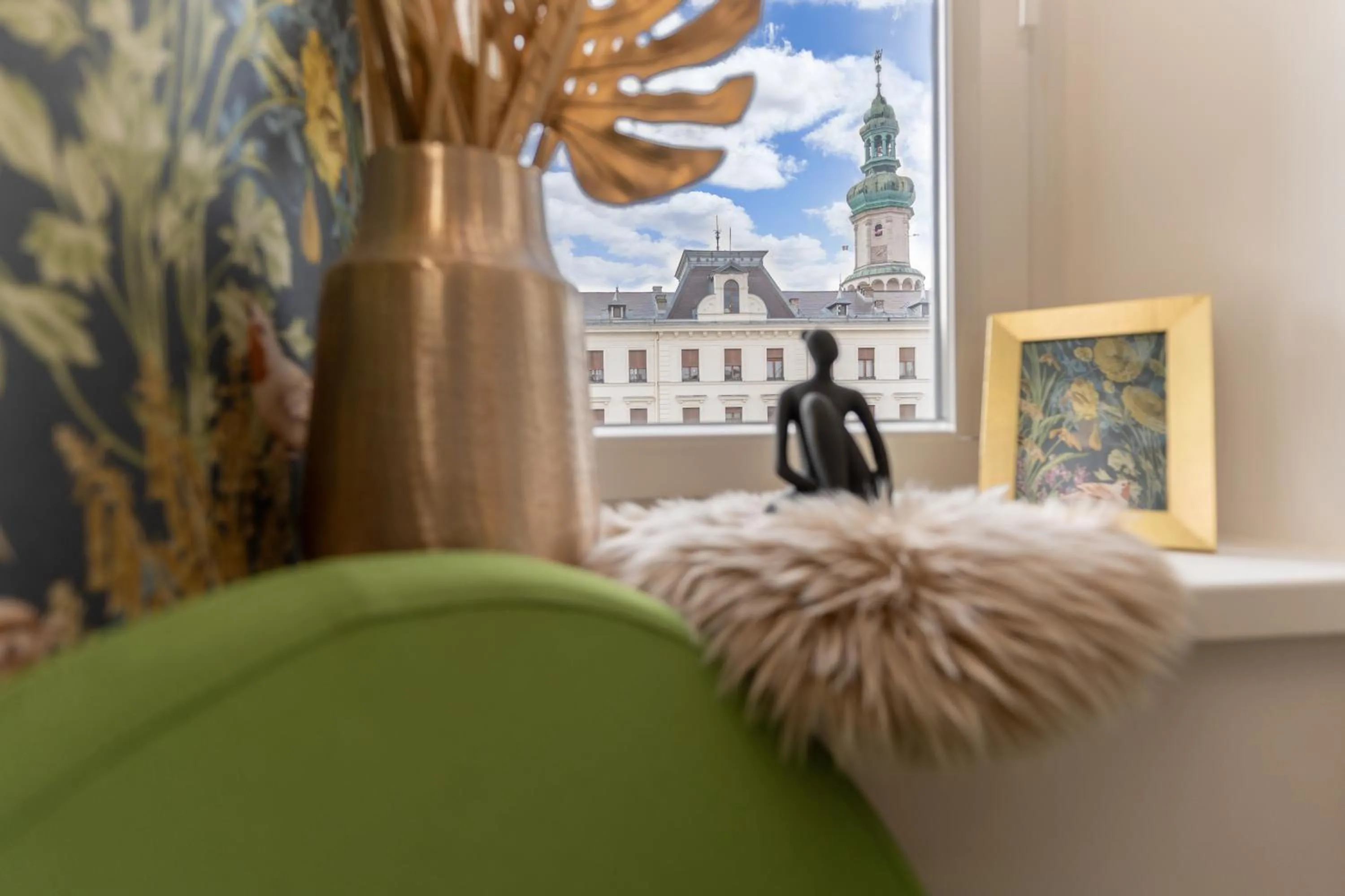 Landmark view in V62 studio apartments- Downtown Sopron
