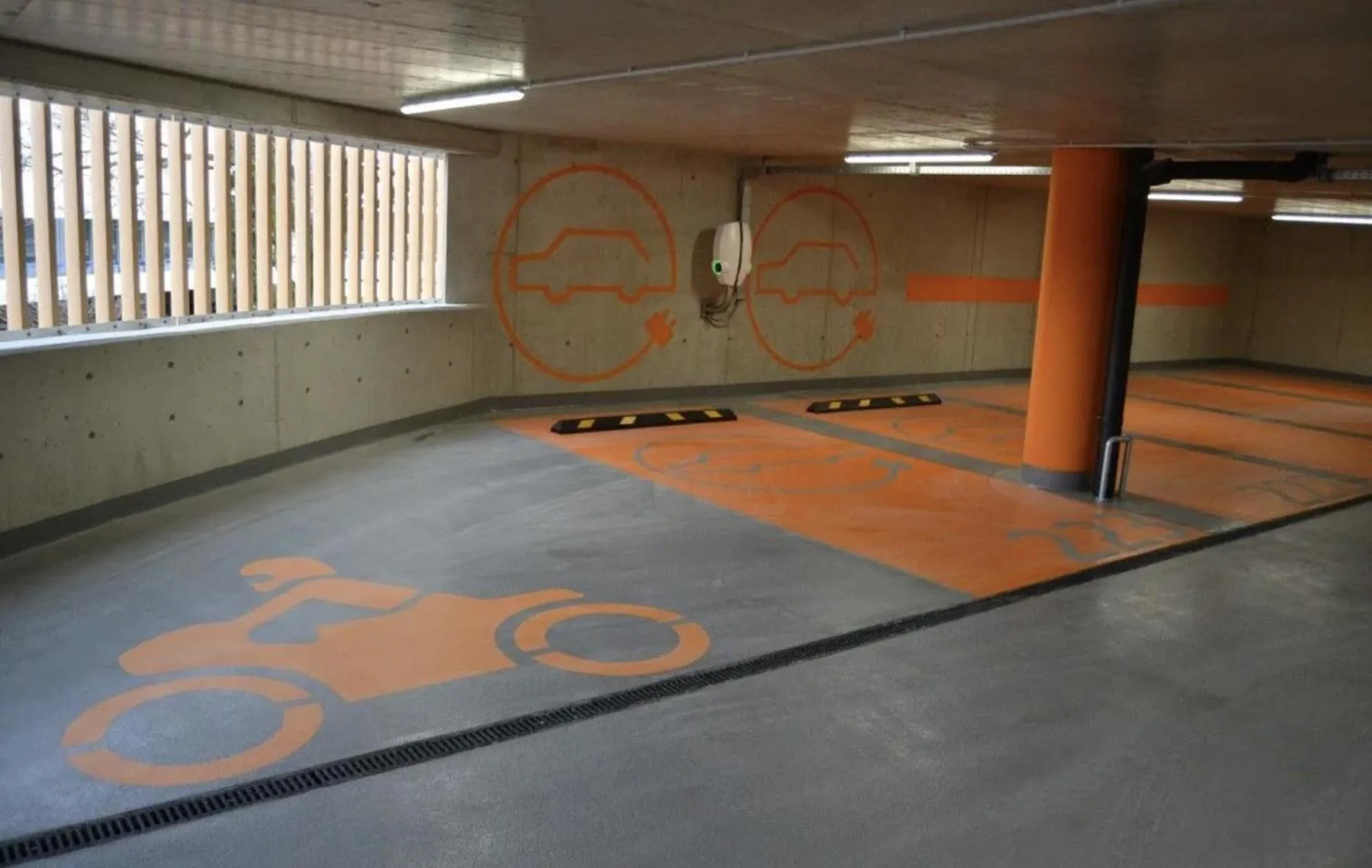 Parking in V62 studio apartments- Downtown Sopron