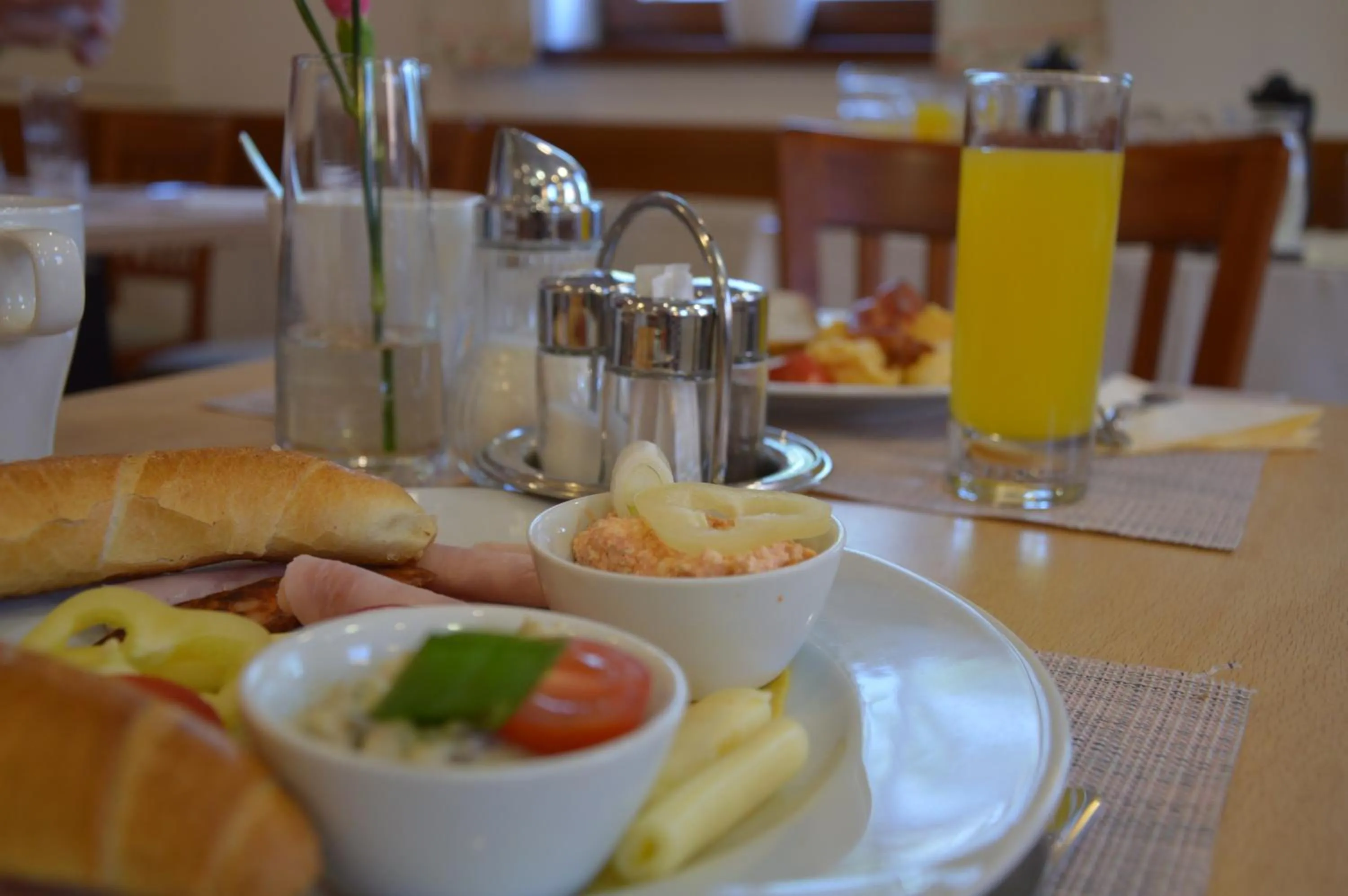 Continental breakfast in V62 studio apartments- Downtown Sopron
