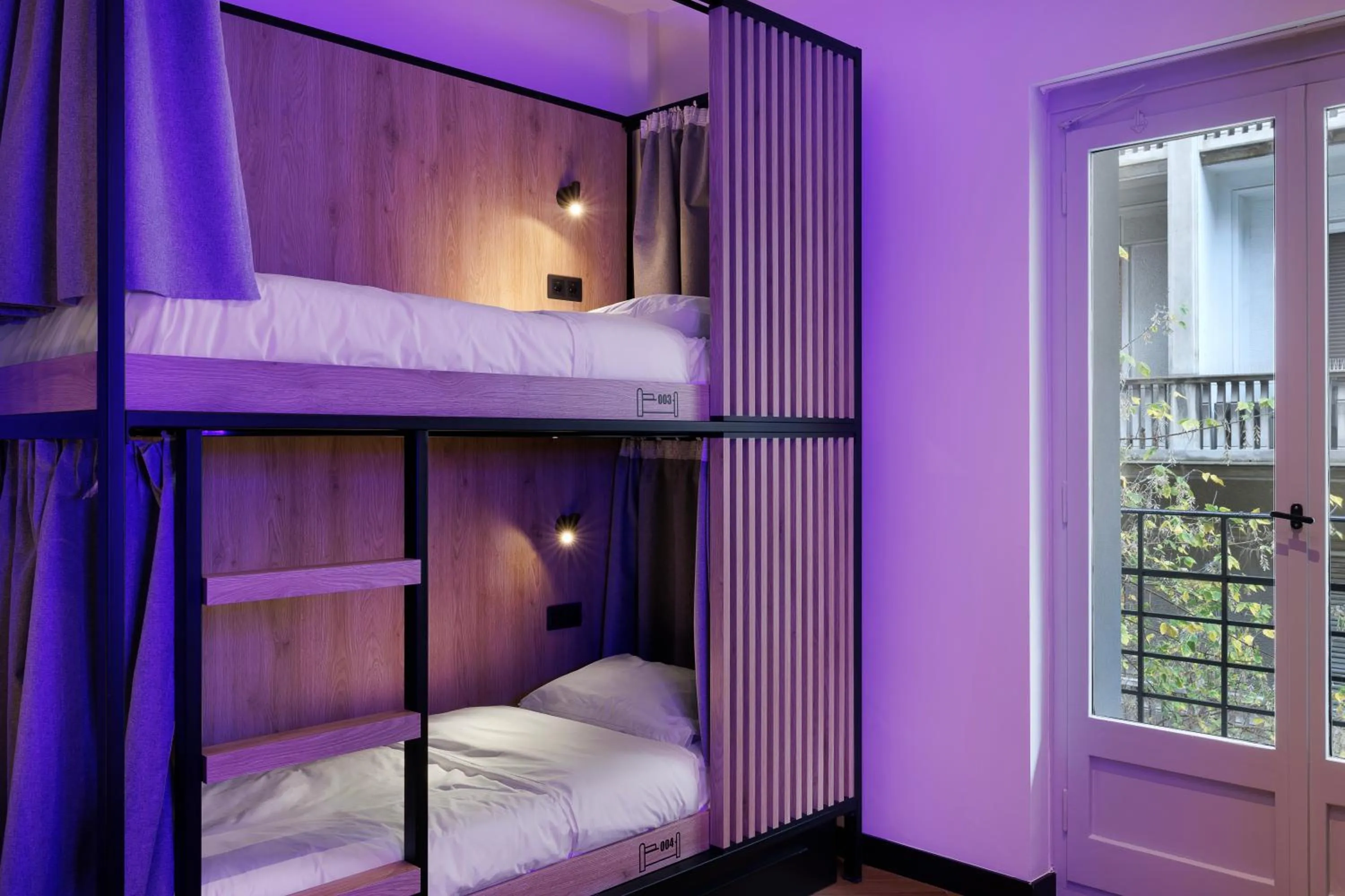 View (from property/room), Bed in Retroverse Hostel