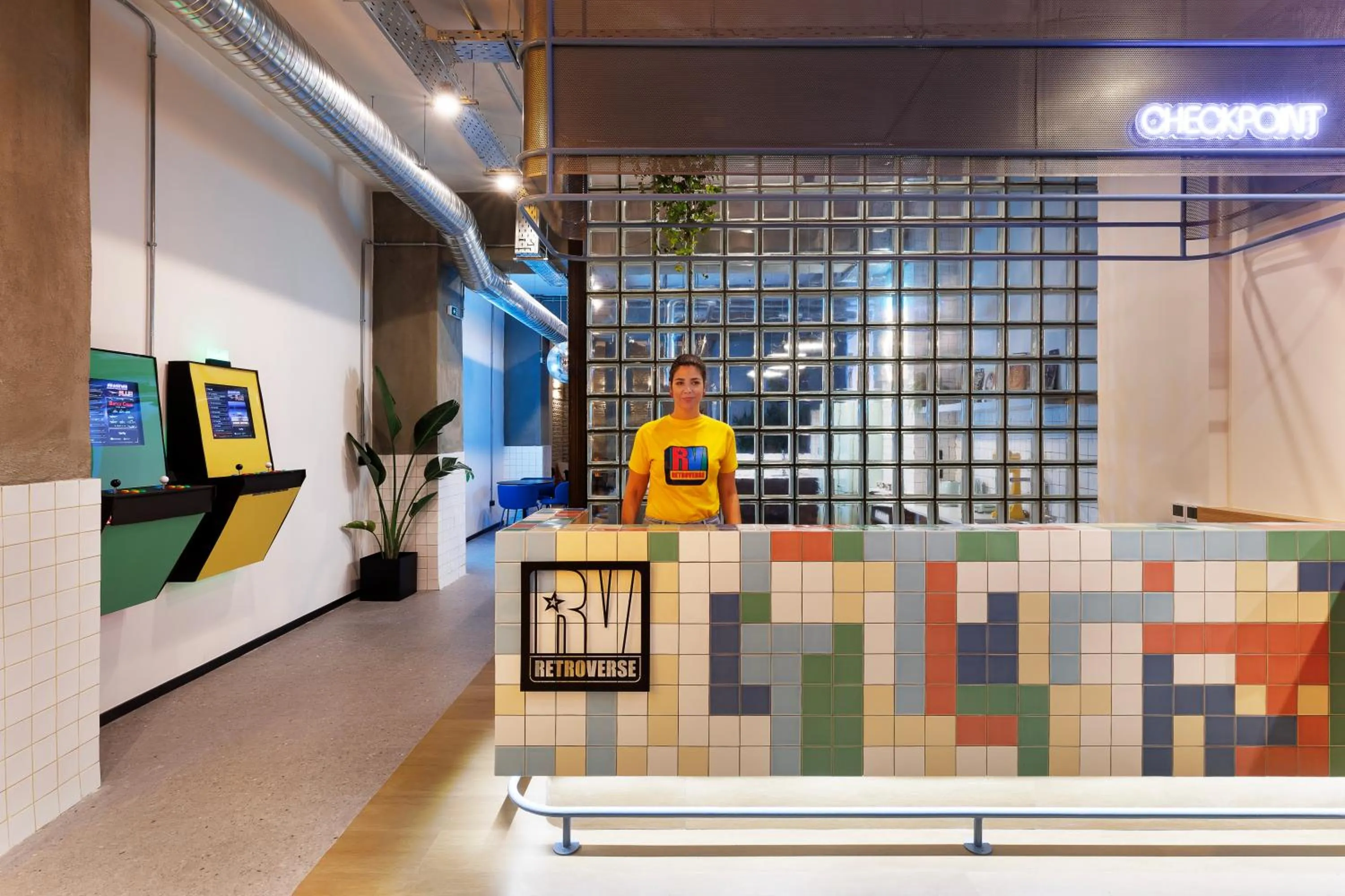 People in Retroverse Hostel