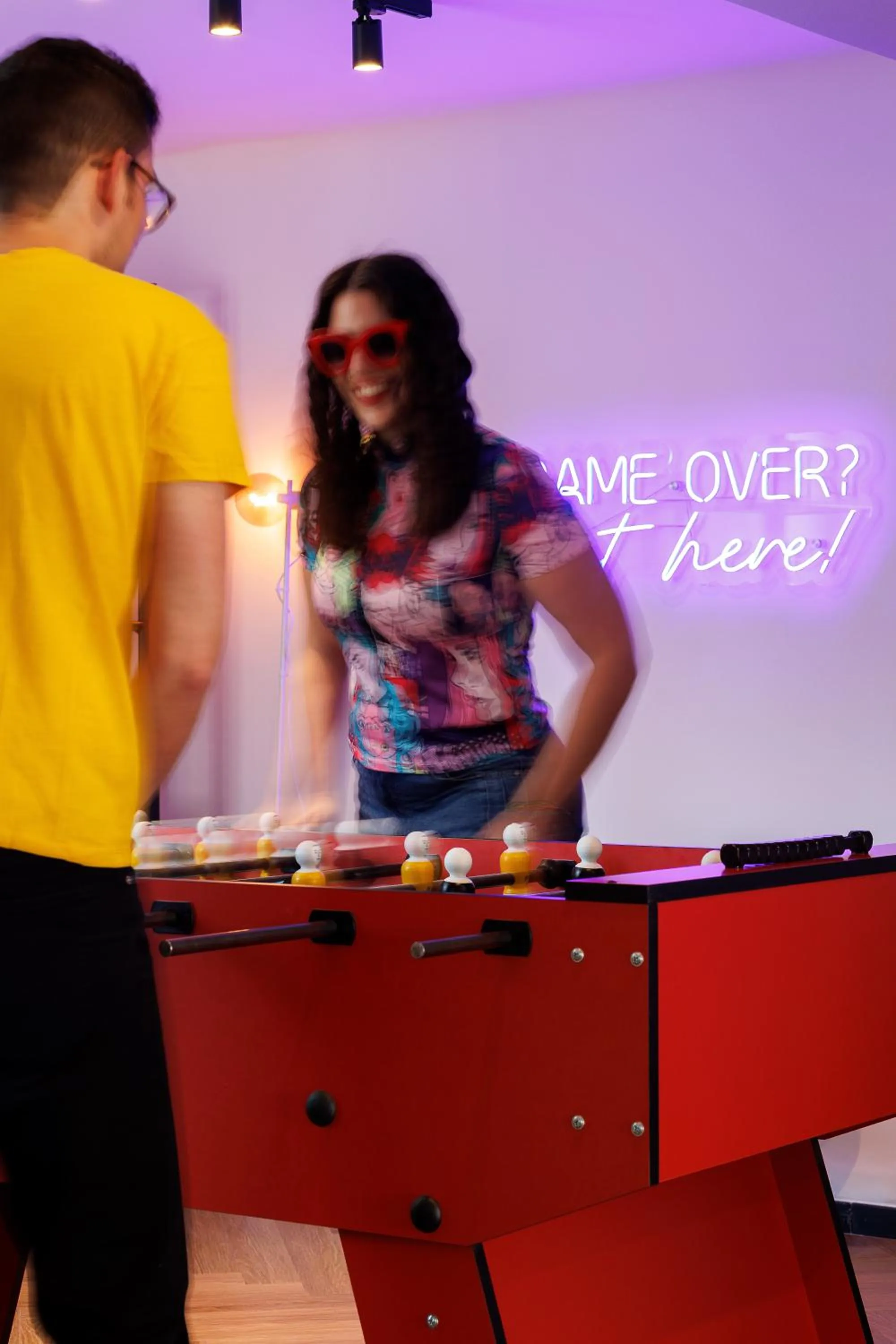 Entertainment in Retroverse Hostel