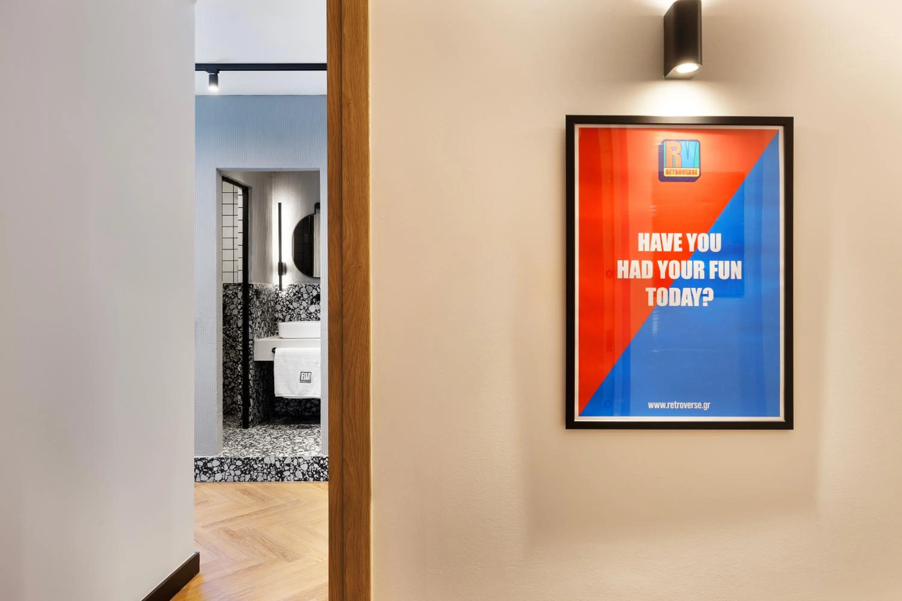 Property logo or sign in Retroverse Hostel