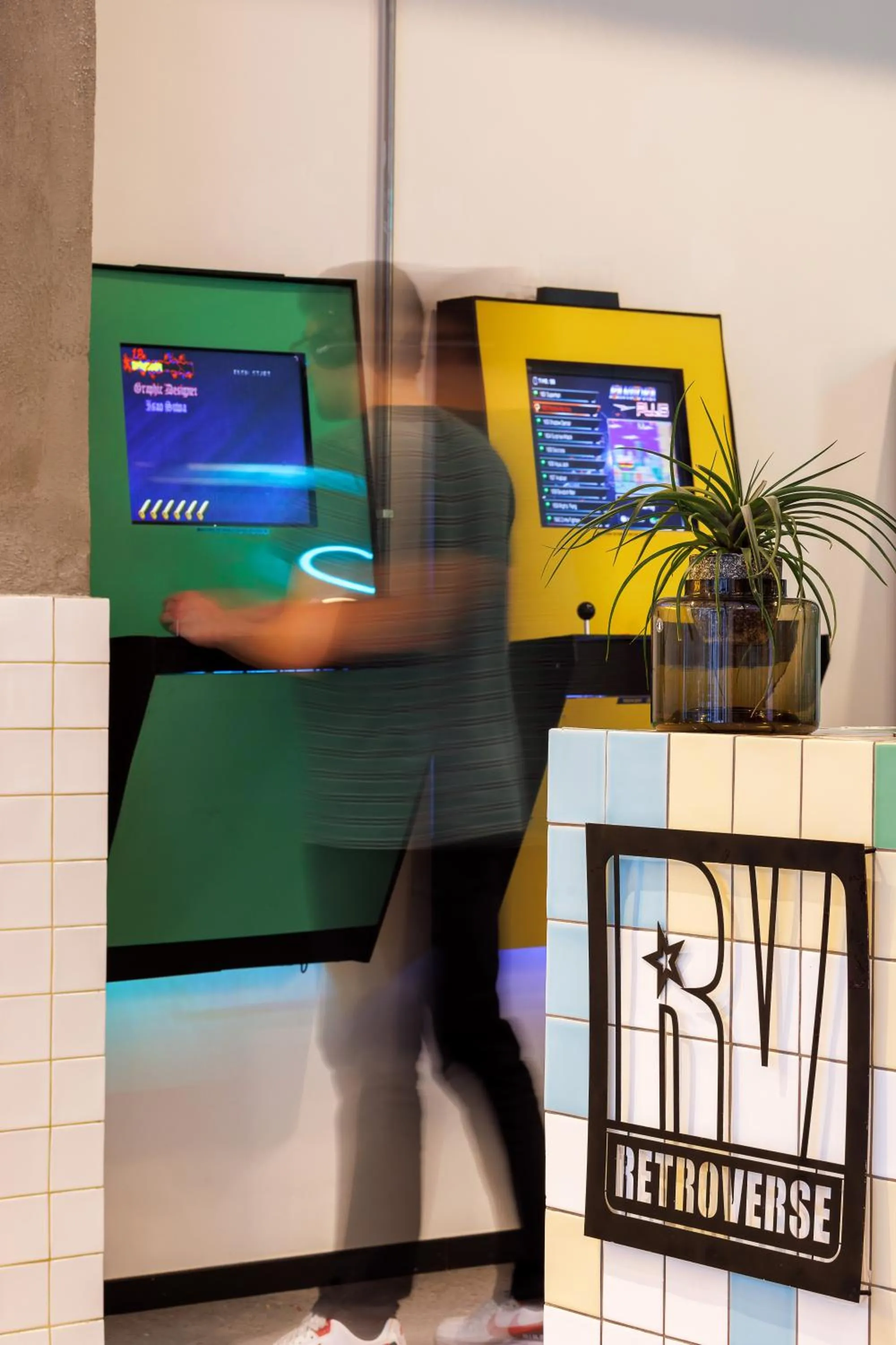 Lobby or reception in Retroverse Hostel