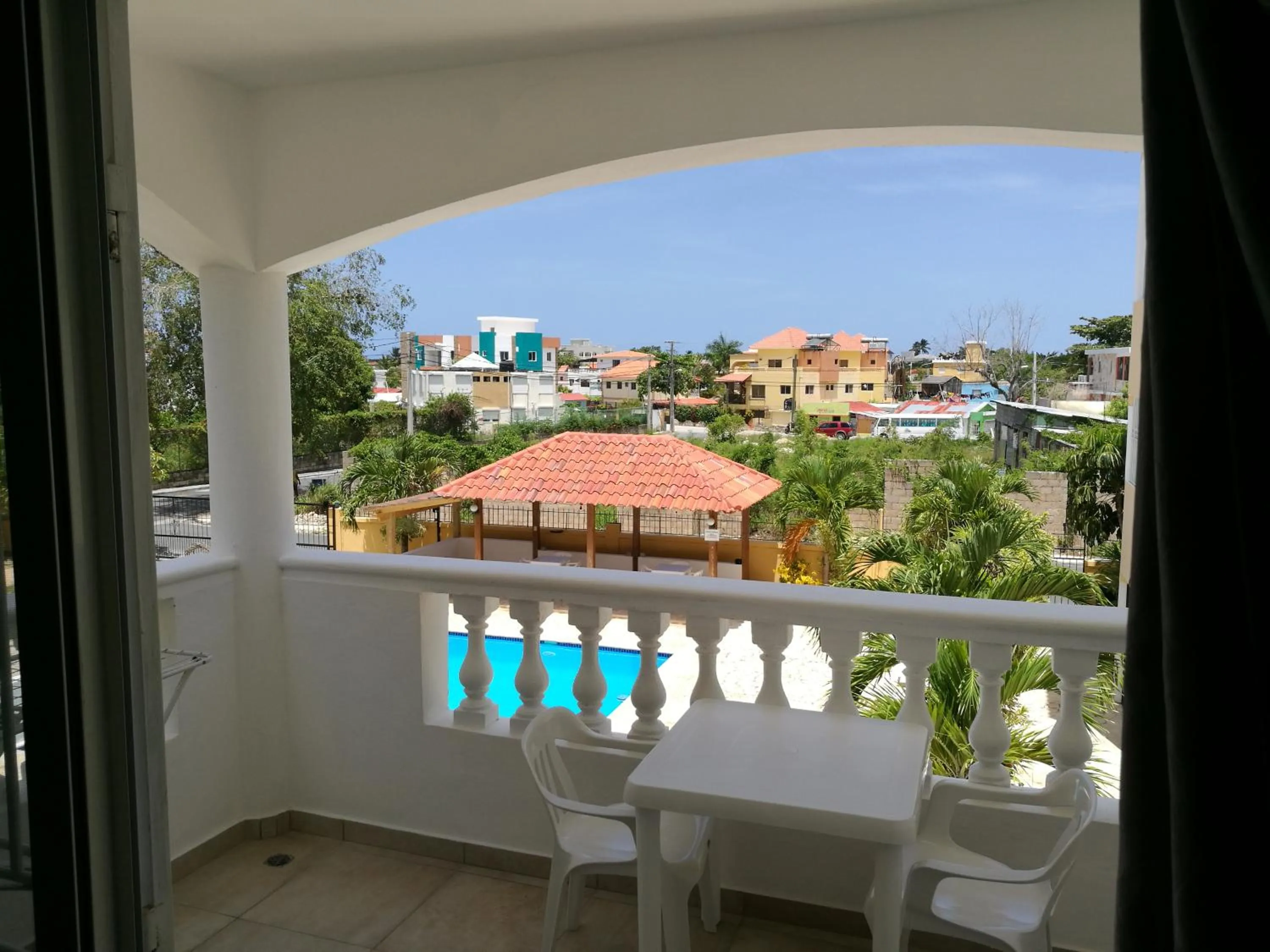 Pool view in Tropical Caribe