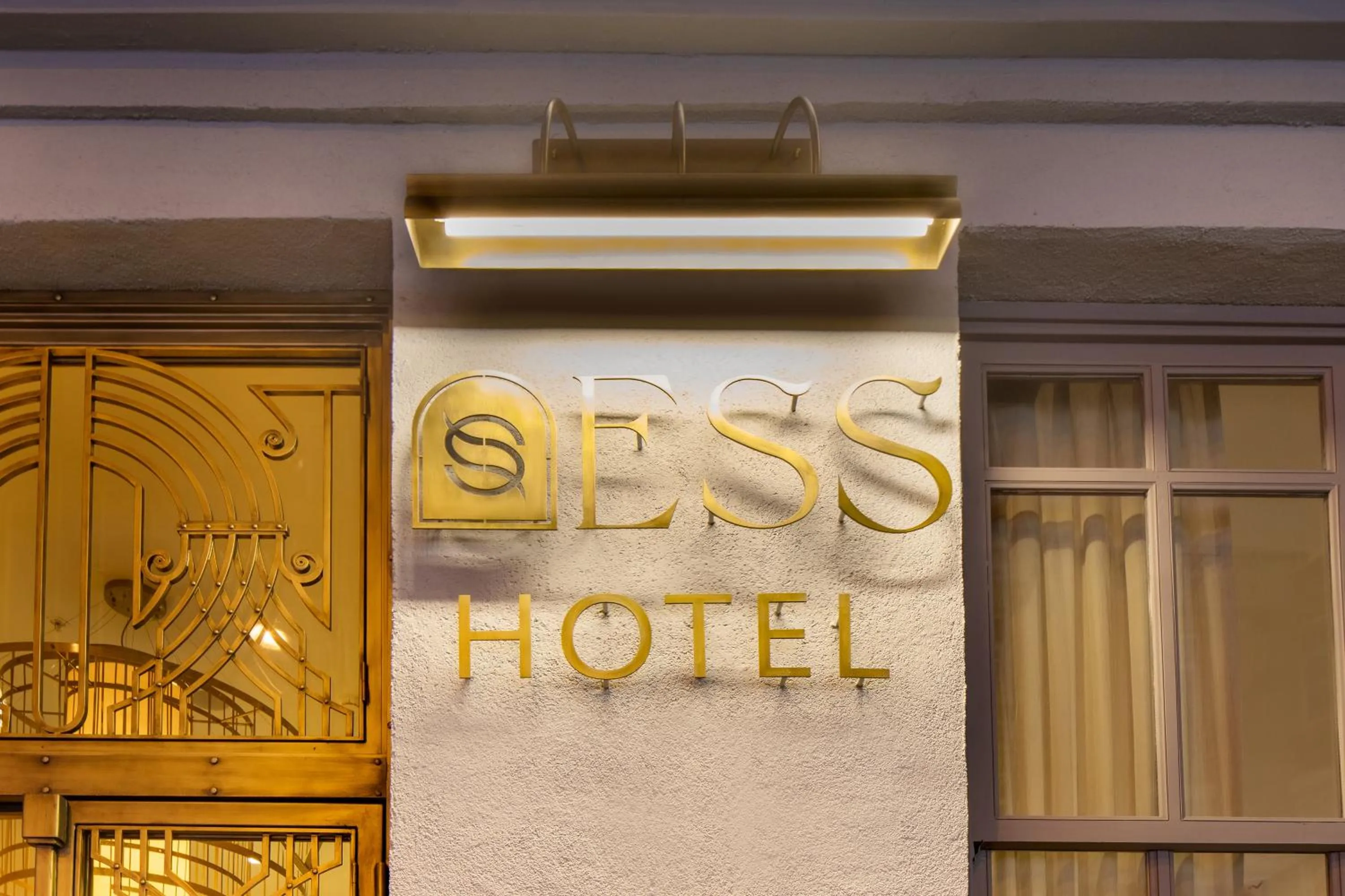 Property logo or sign in Ess Hotel