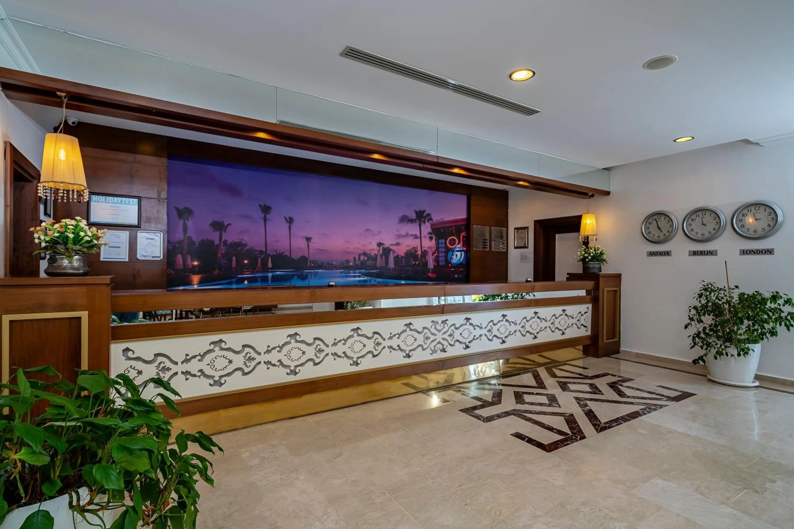 Staff in Iz Flower Side Beach Hotel