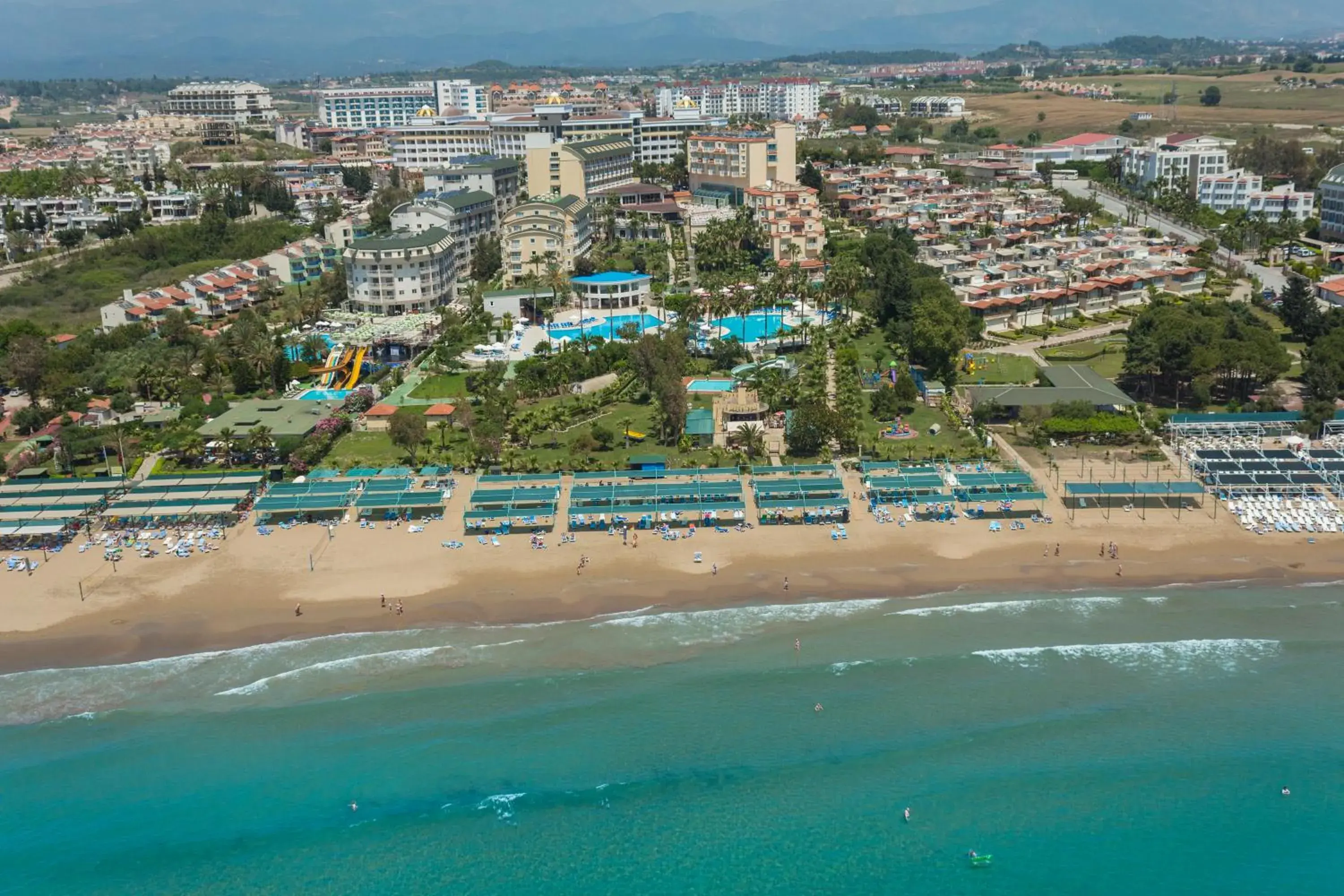 Bird's eye view in Iz Flower Side Beach Hotel Bird's eye view in Iz Flower Side Beach Hotel