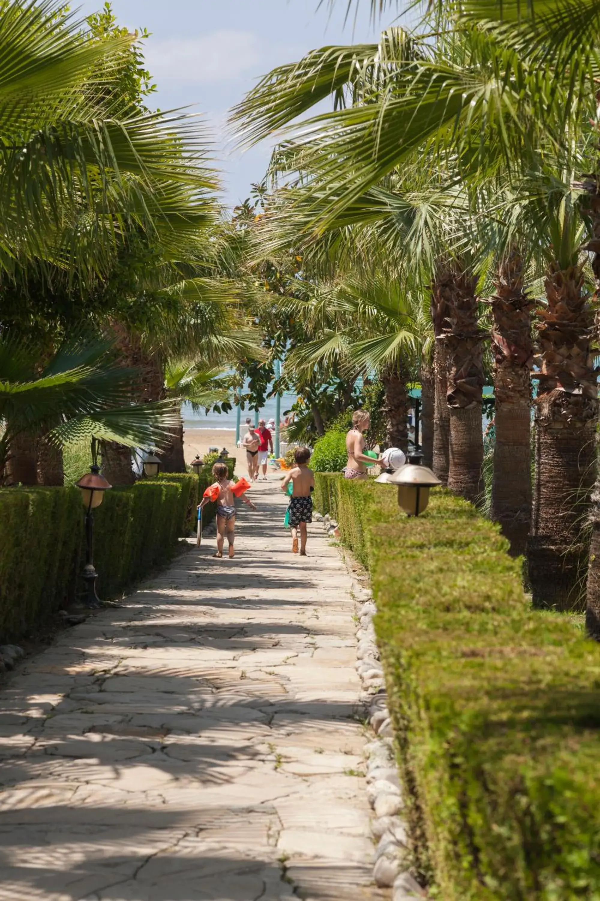 Property building in Iz Flower Side Beach Hotel Property building in Iz Flower Side Beach Hotel