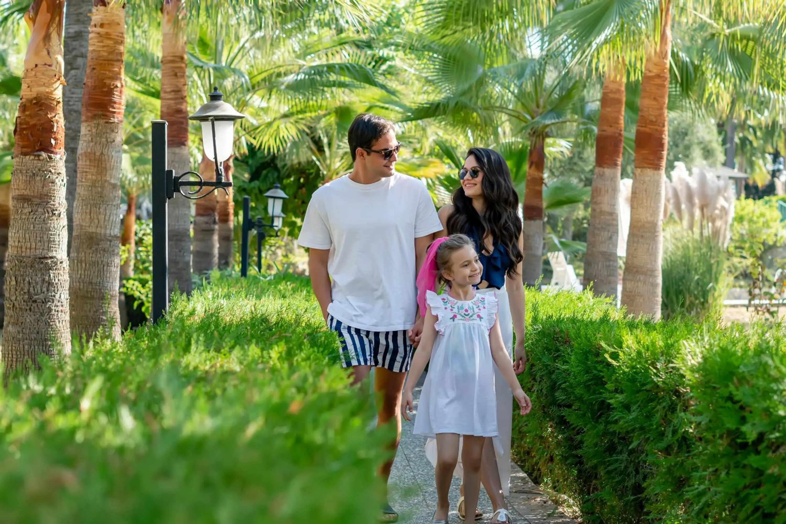Family in Iz Flower Side Beach Hotel
