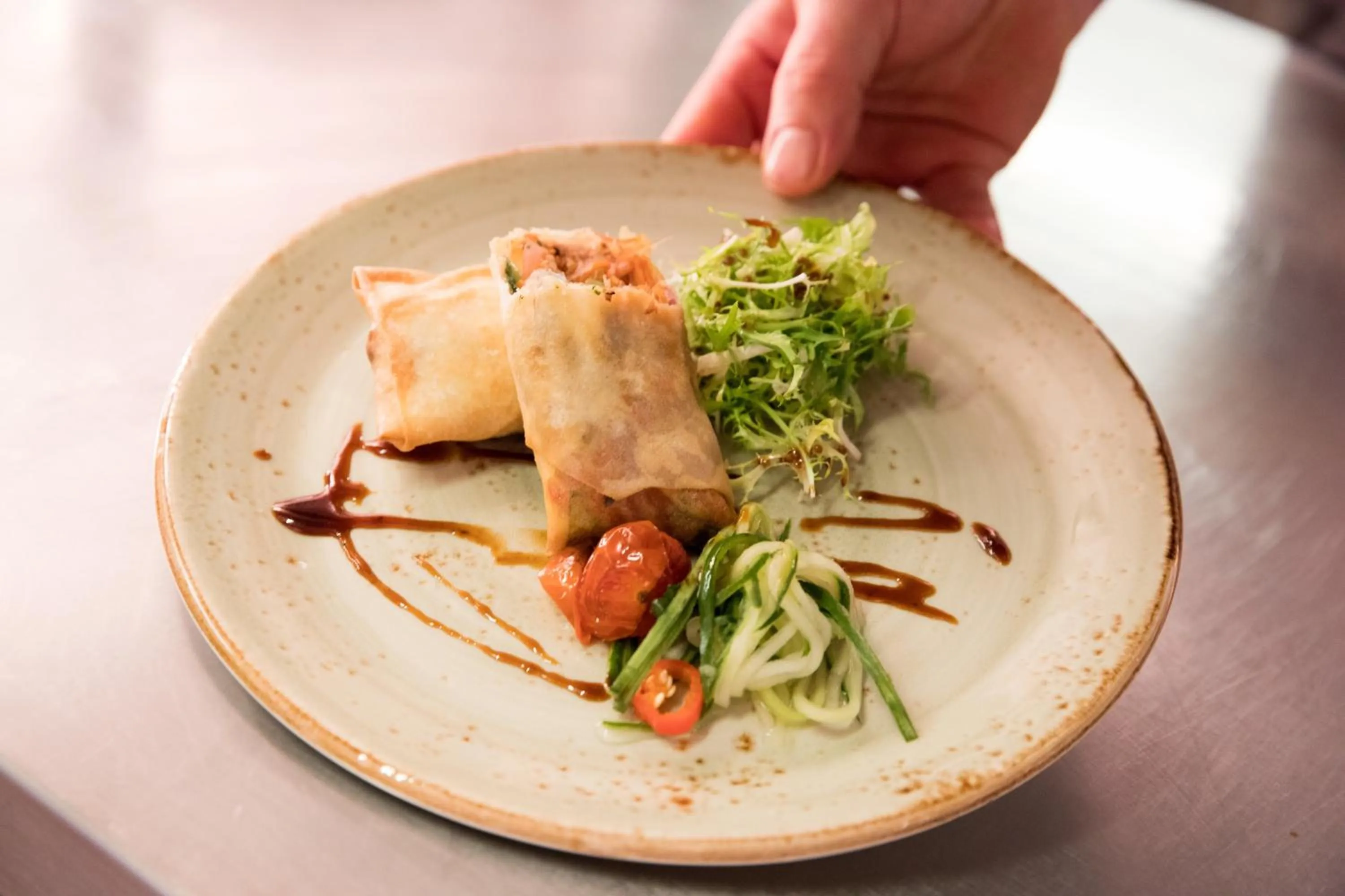 Food close-up in Keswick Country House Hotel