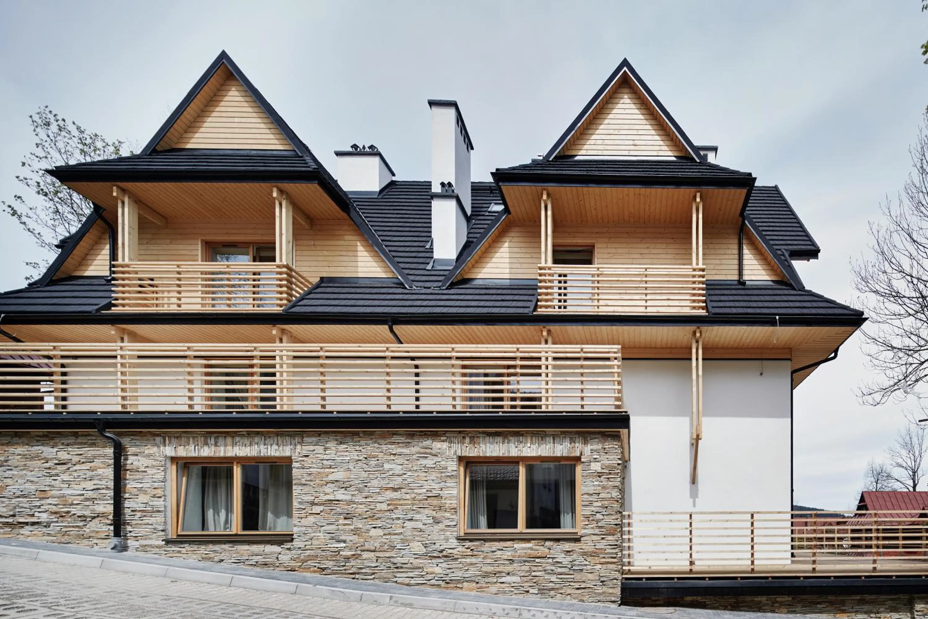 Property building in Monte House Apartments Odkryj Zakopane