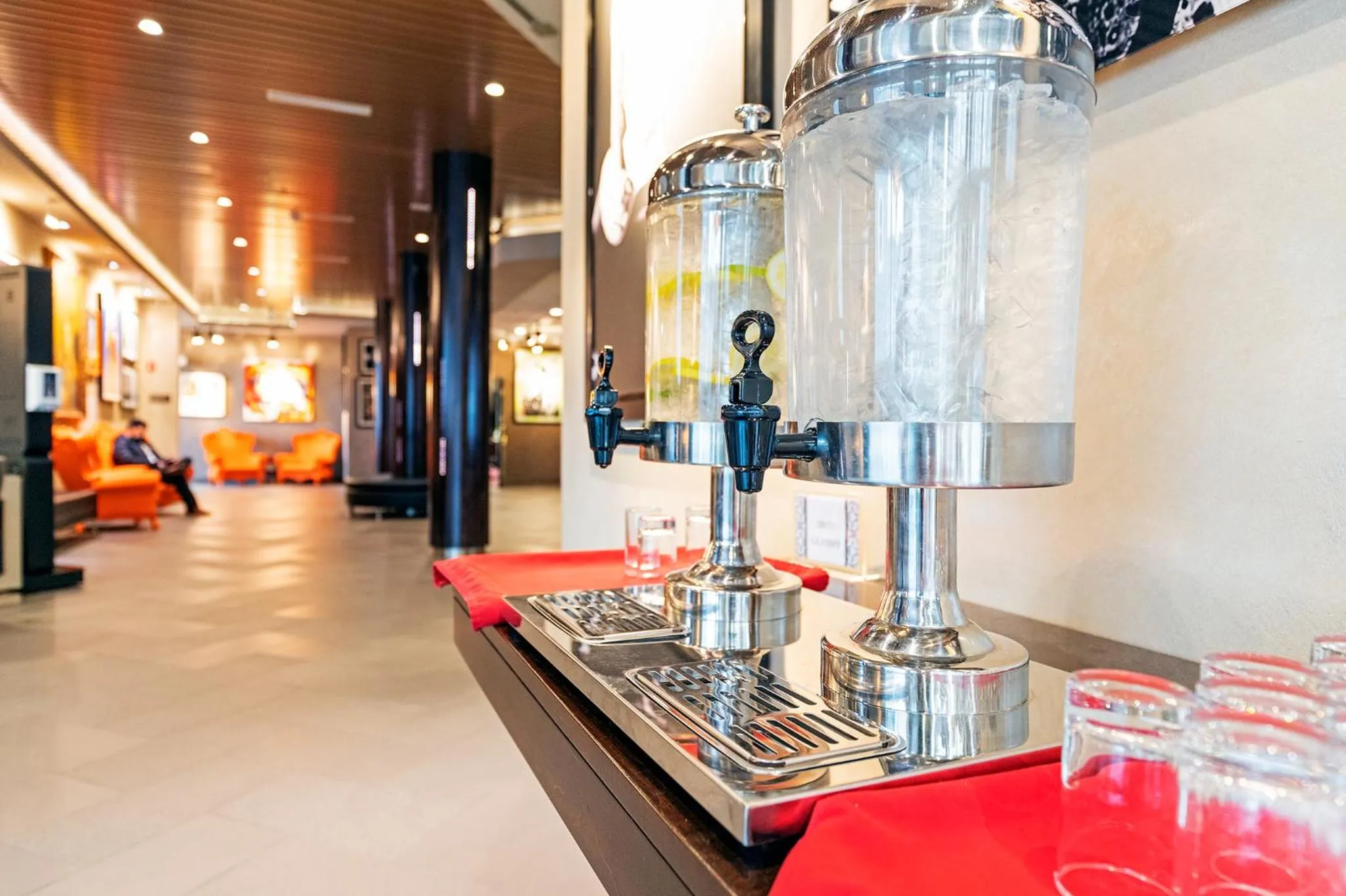 Lobby or reception in JAG Boutique Hotel