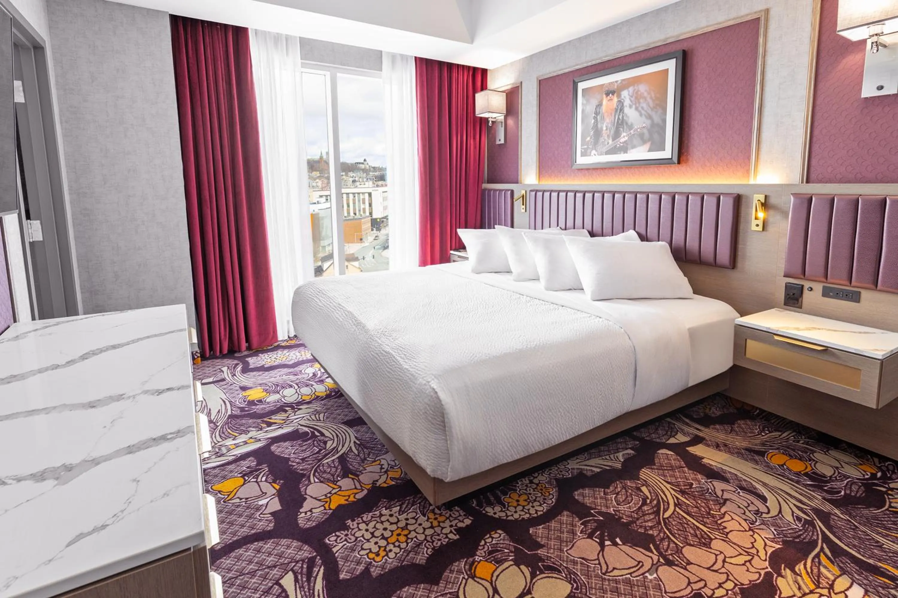 Bed in JAG Boutique Hotel