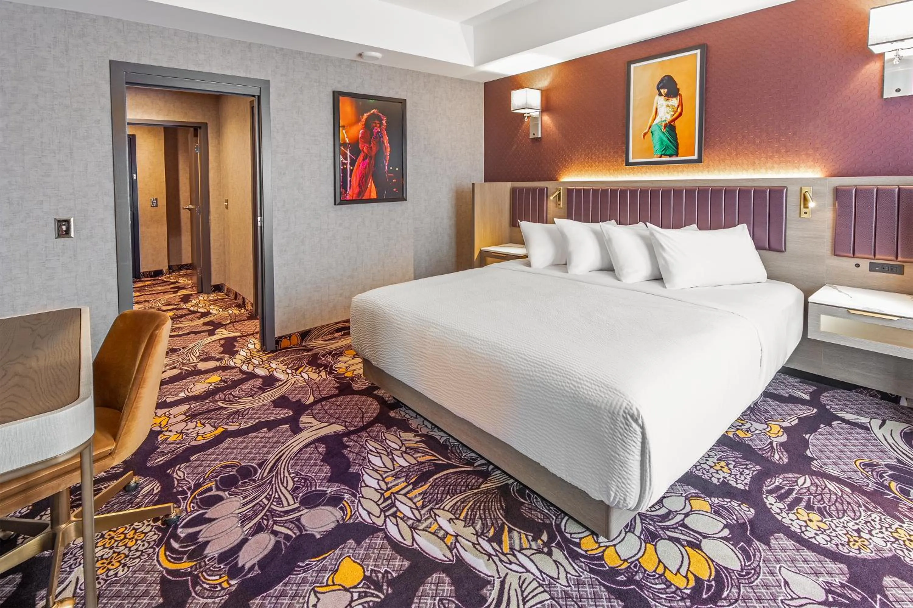 Bed in JAG Boutique Hotel