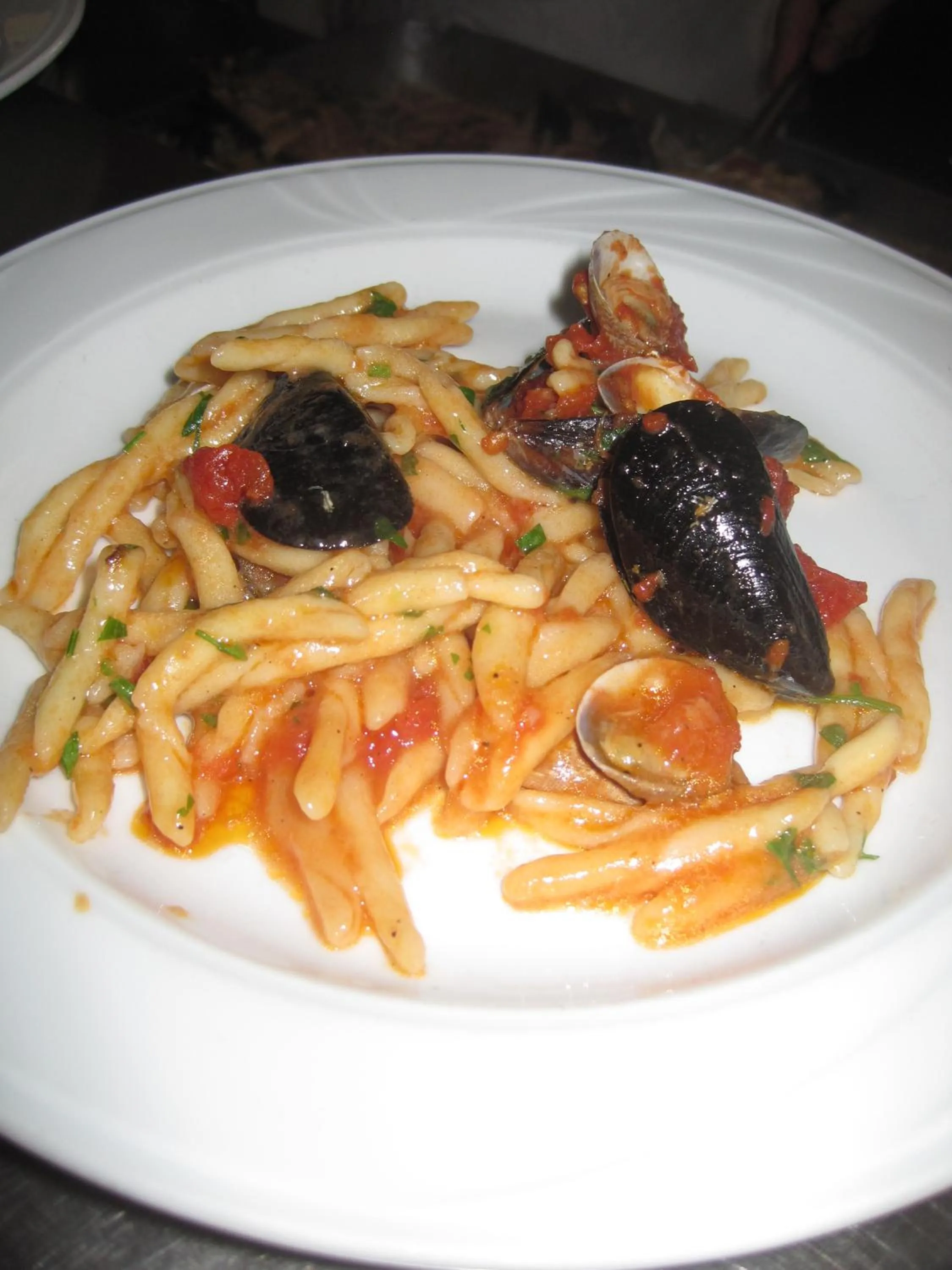 Food close-up in Hotel Atlantic