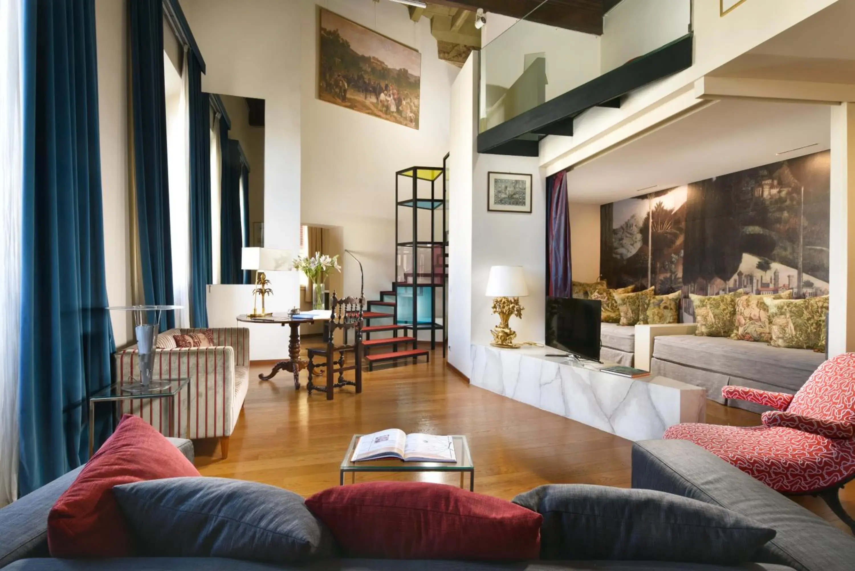 Living room in Leone Blu Suites | UNA Esperienze Living room in Leone Blu Suites | UNA Esperienze