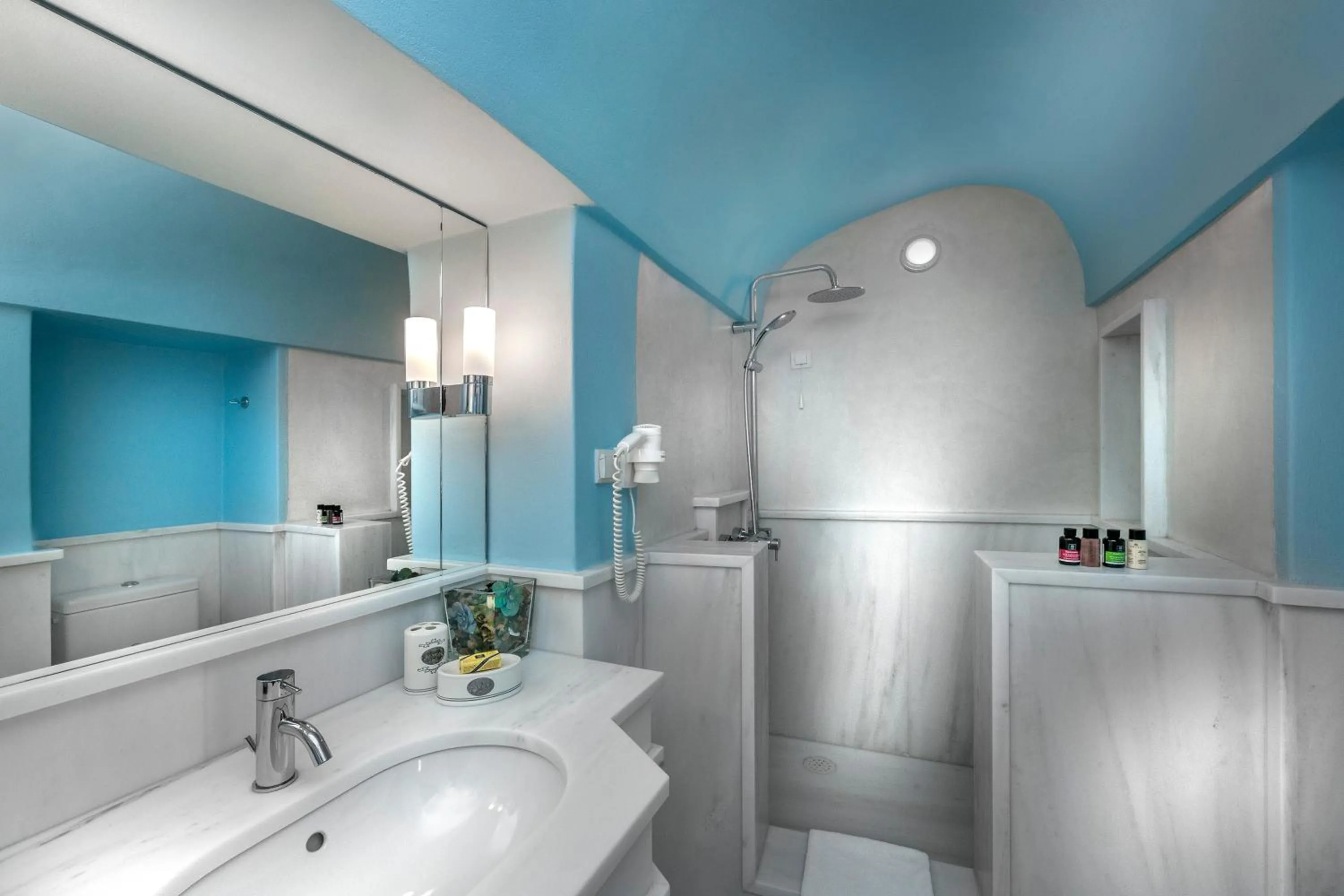 Bathroom in Aigialos Luxury Traditional Settlement