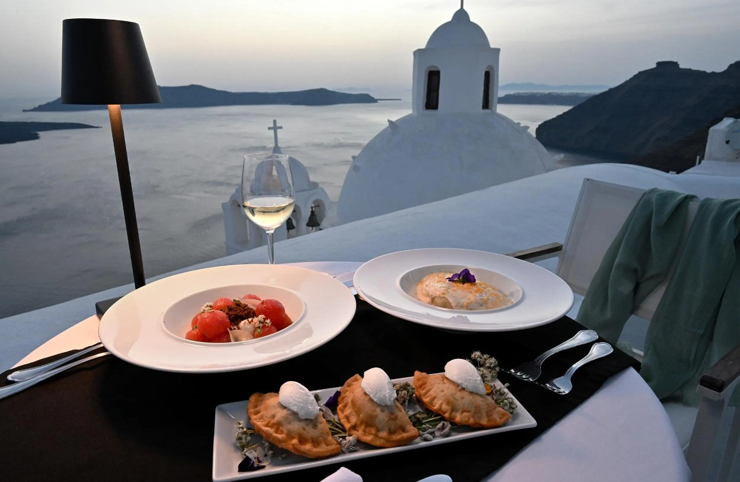 Dinner in Aigialos Luxury Traditional Settlement