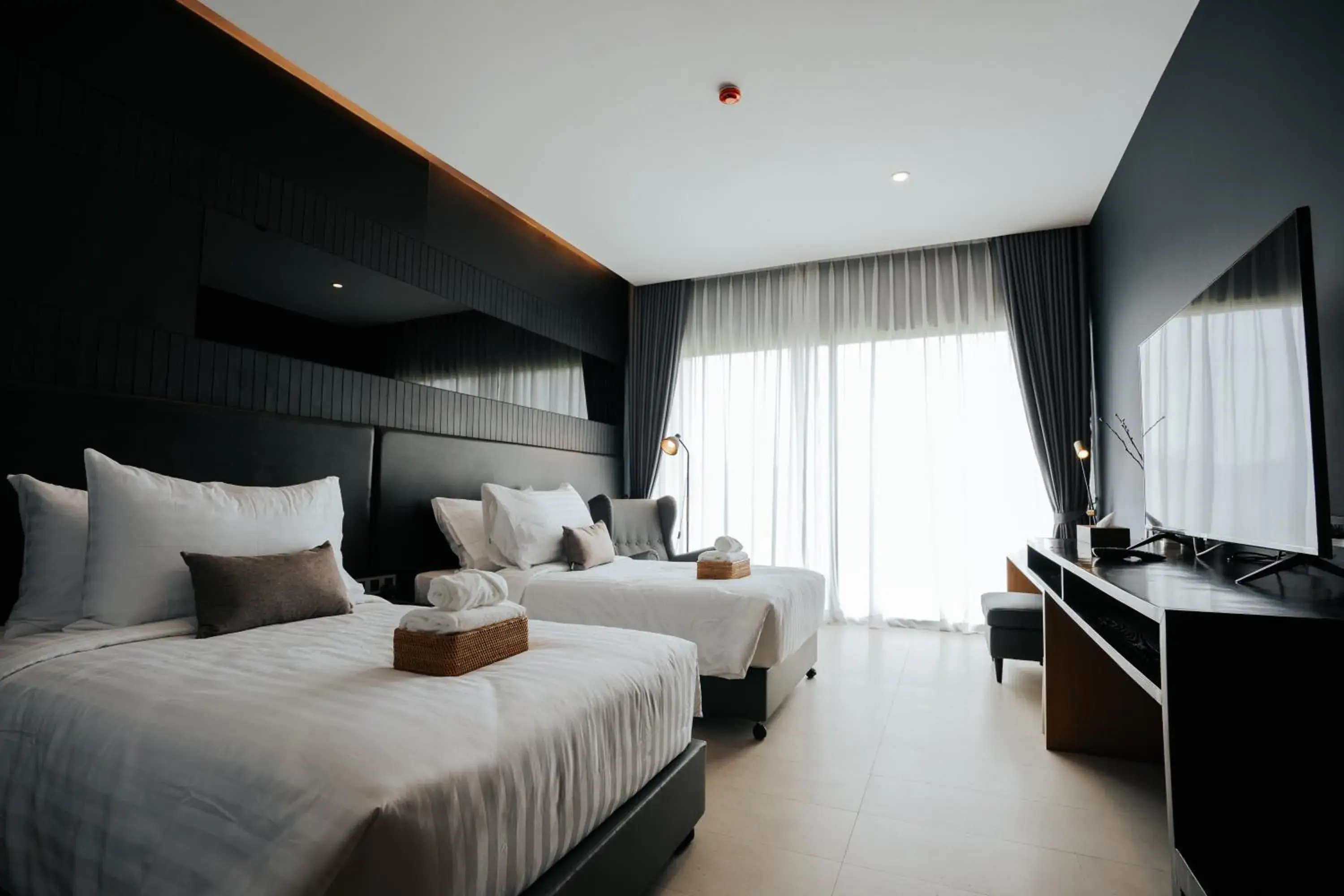 Bed in The Grandiose Hotel Chiang Rai เดอะแกรนด์ดิโอสเชียงราย Bed in The Grandiose Hotel Chiang Rai เดอะแกรนด์ดิโอสเชียงราย