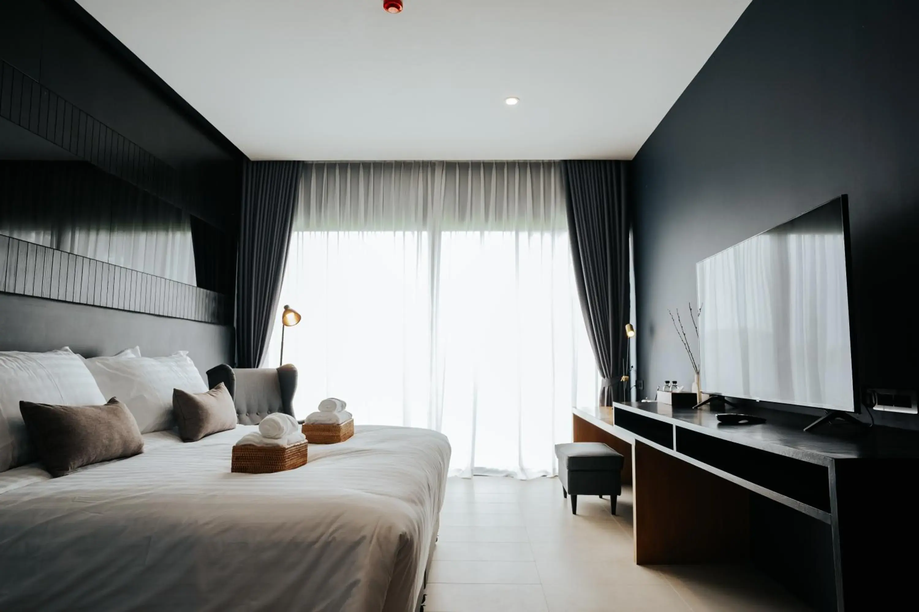 Bed in The Grandiose Hotel Chiang Rai เดอะแกรนด์ดิโอสเชียงราย Bed in The Grandiose Hotel Chiang Rai เดอะแกรนด์ดิโอสเชียงราย