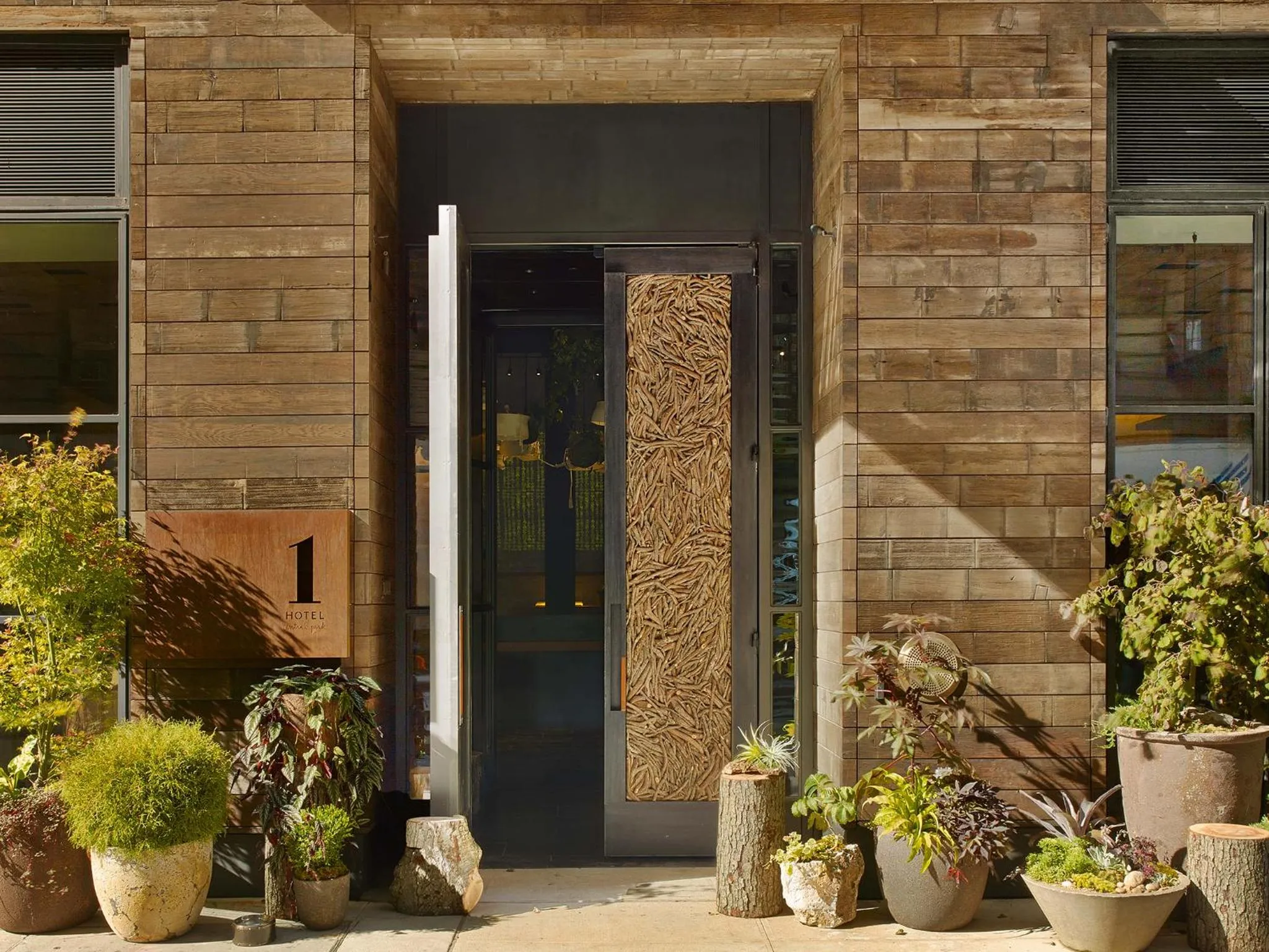 Facade/entrance in 1 Hotel Central Park