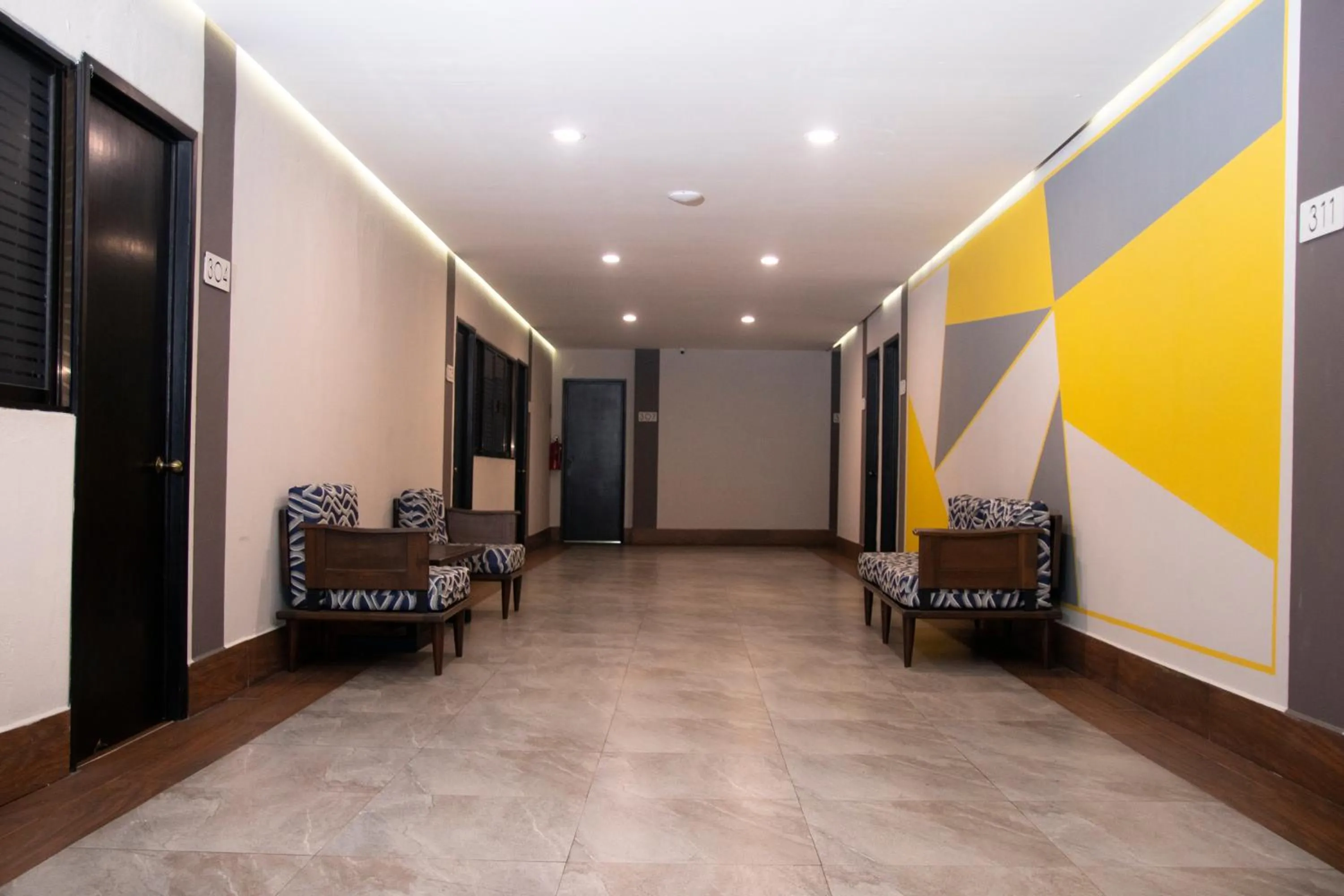 Patio in Hotel HAUS Express