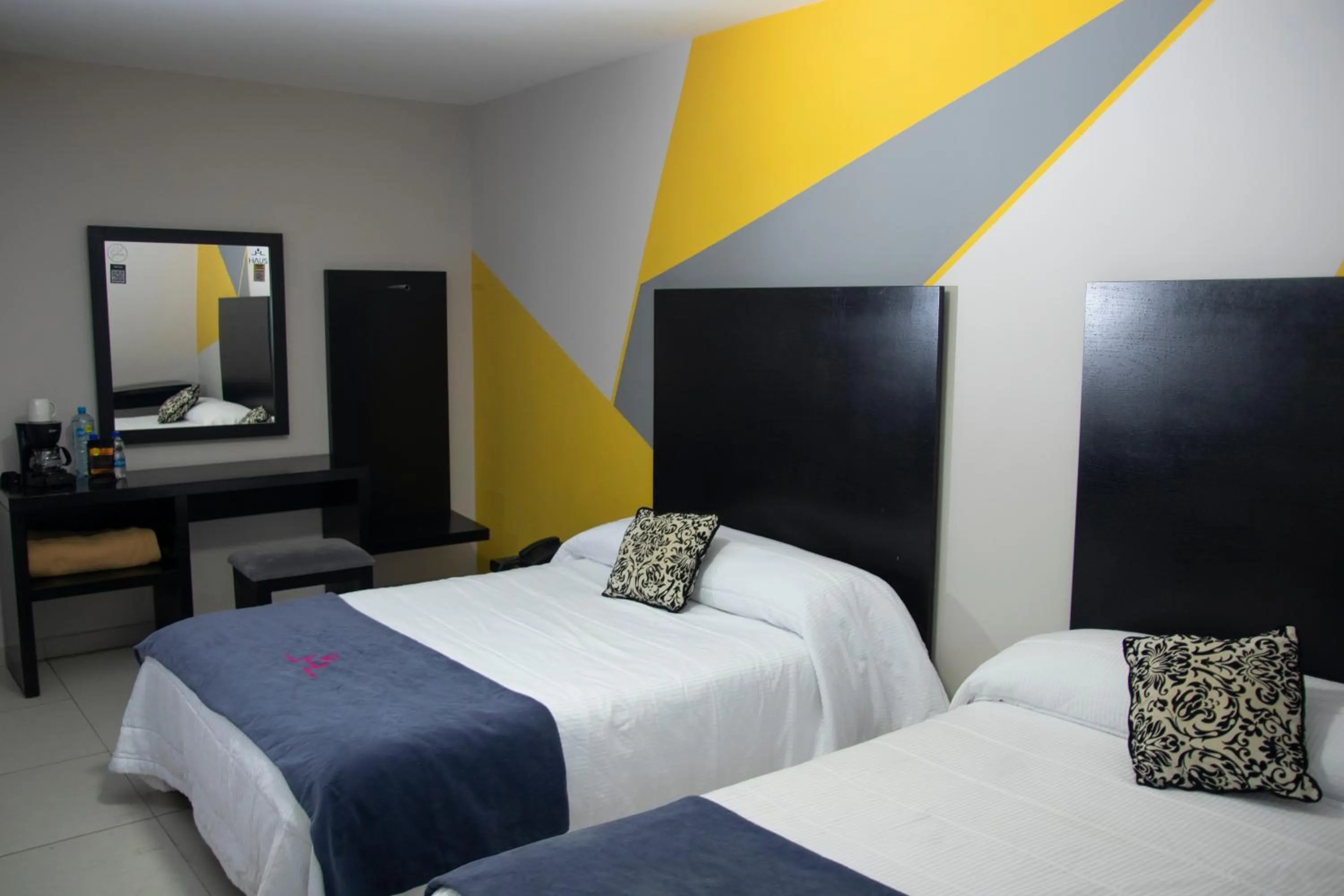 Bed in Hotel HAUS Express