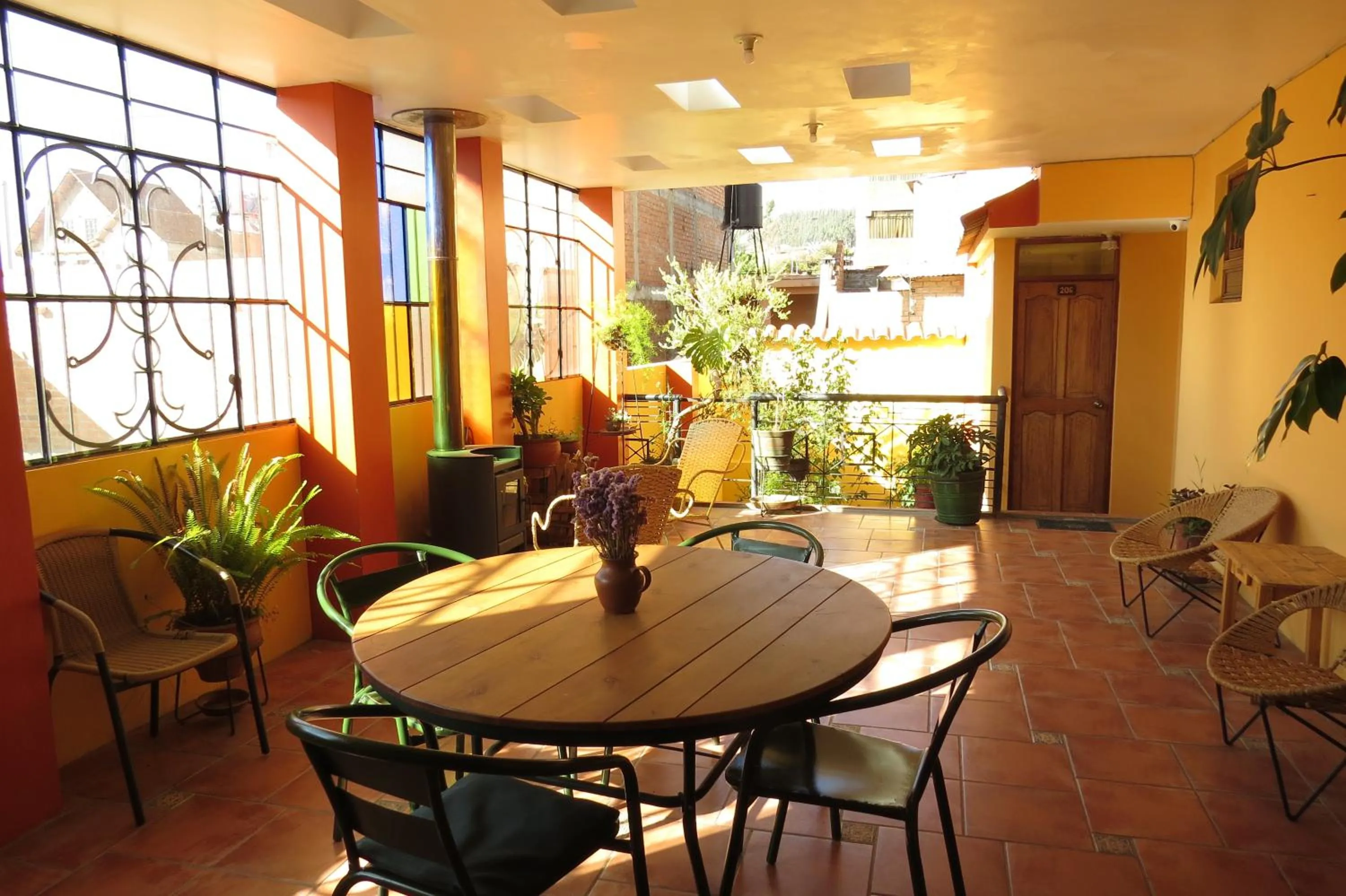 Balcony/Terrace in La Casa de Zarela