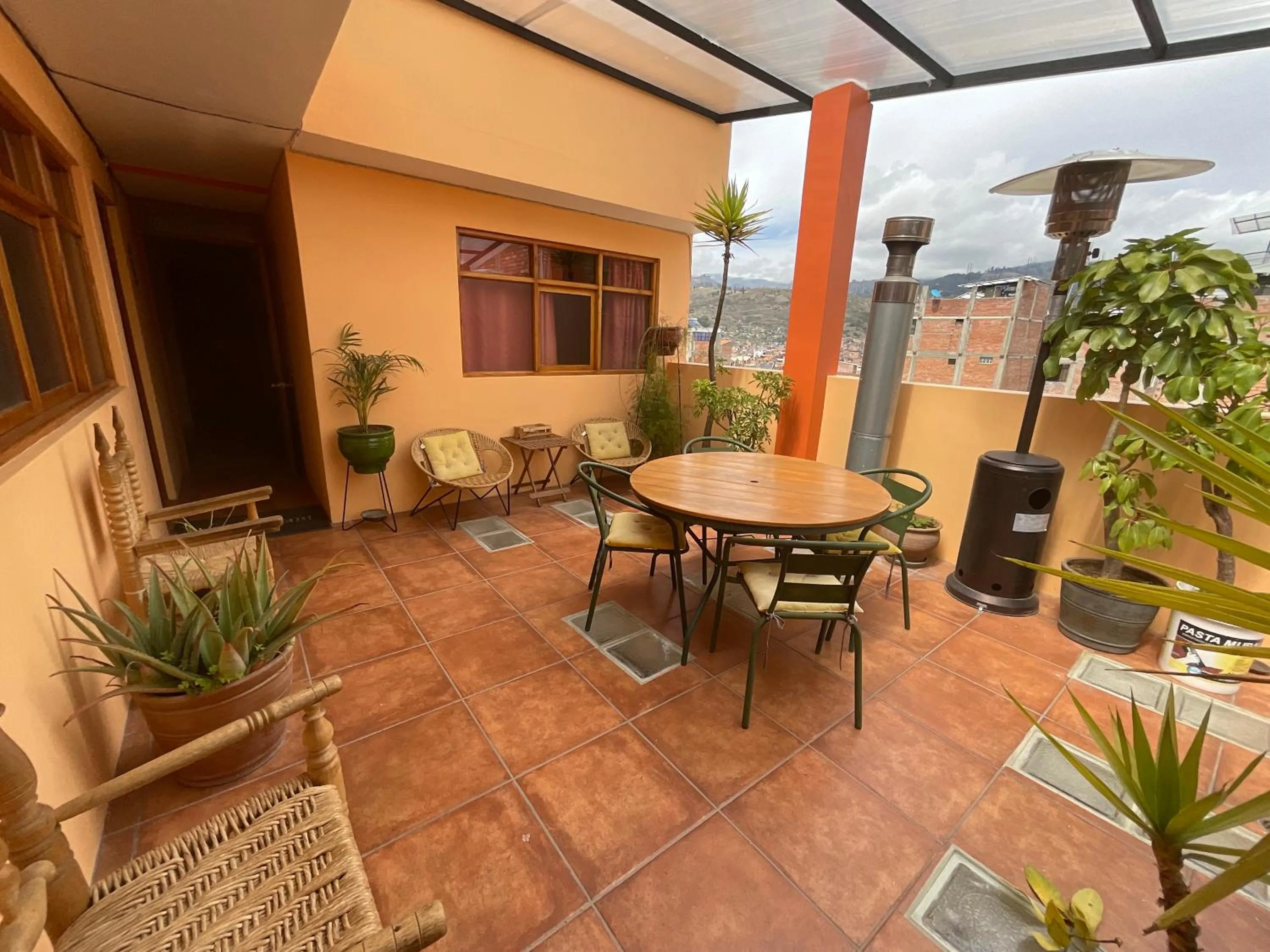Balcony/Terrace in La Casa de Zarela
