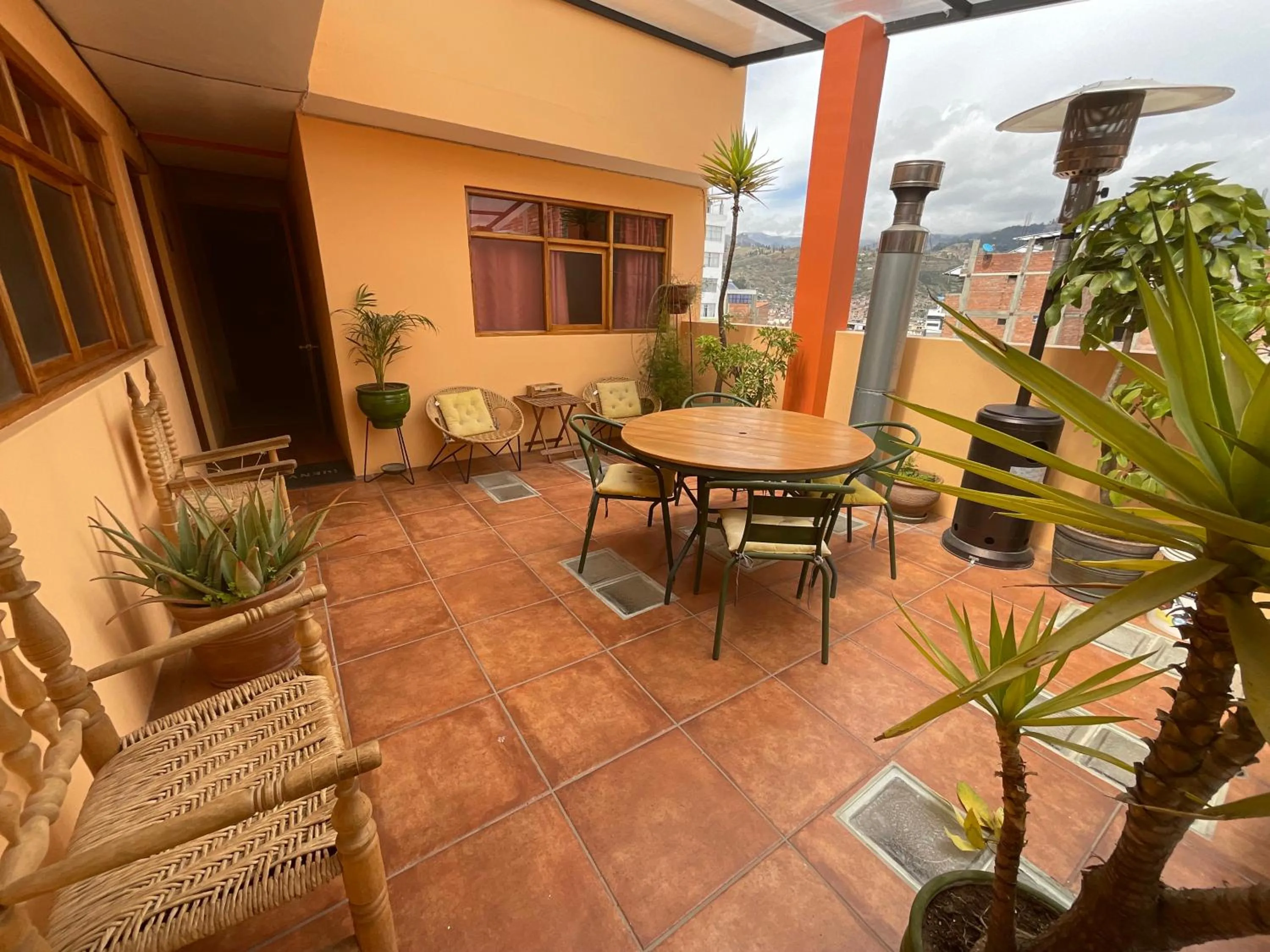 Balcony/Terrace in La Casa de Zarela