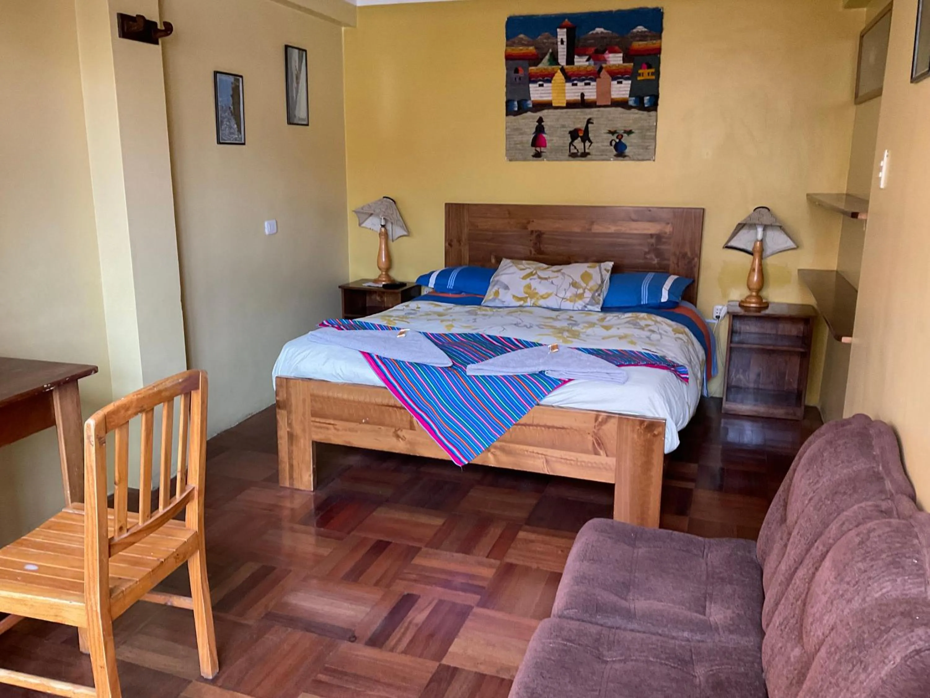 Photo of the whole room, Bed in La Casa de Zarela