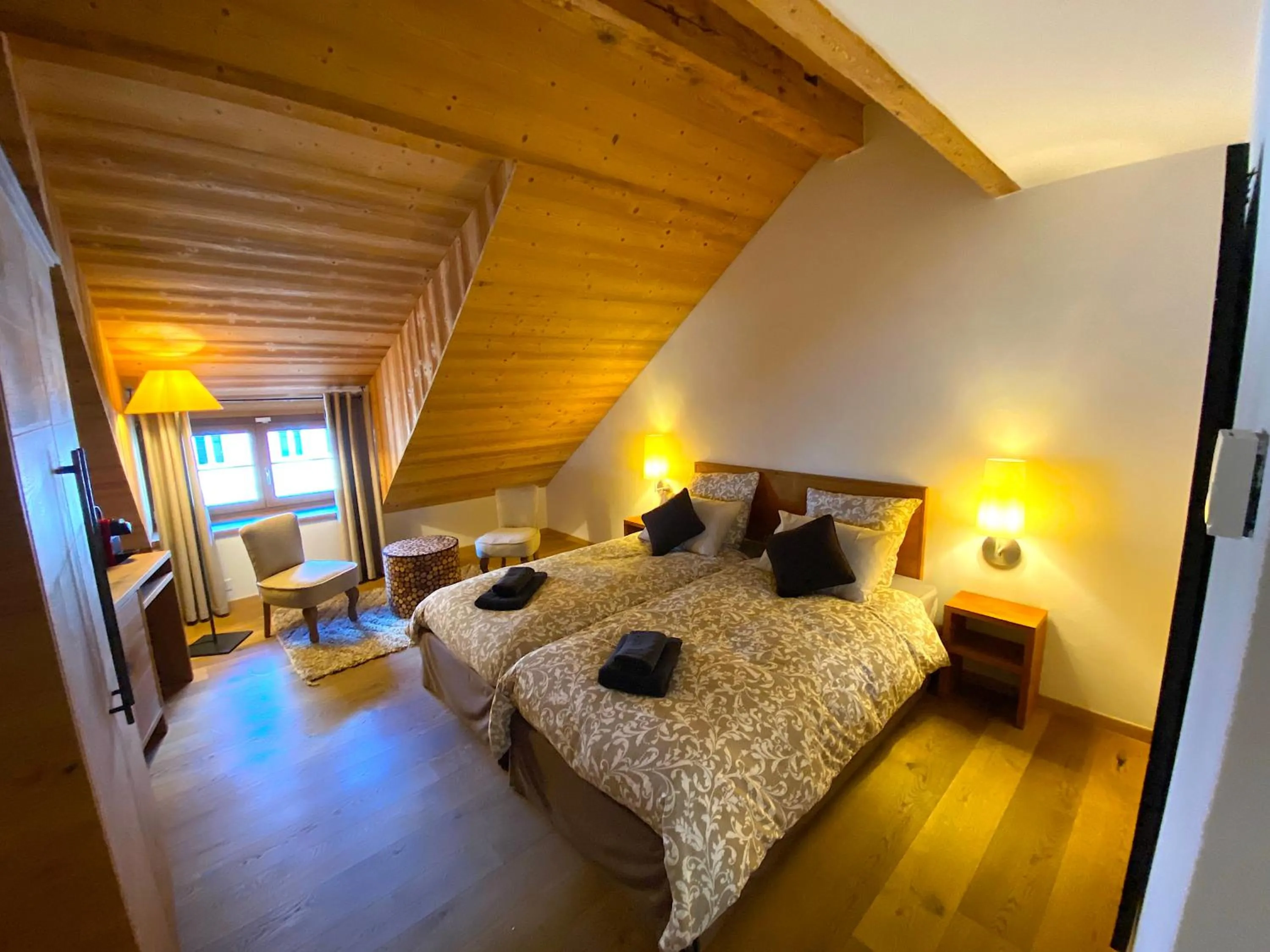Bedroom, Bed in Auberge de l'Union
