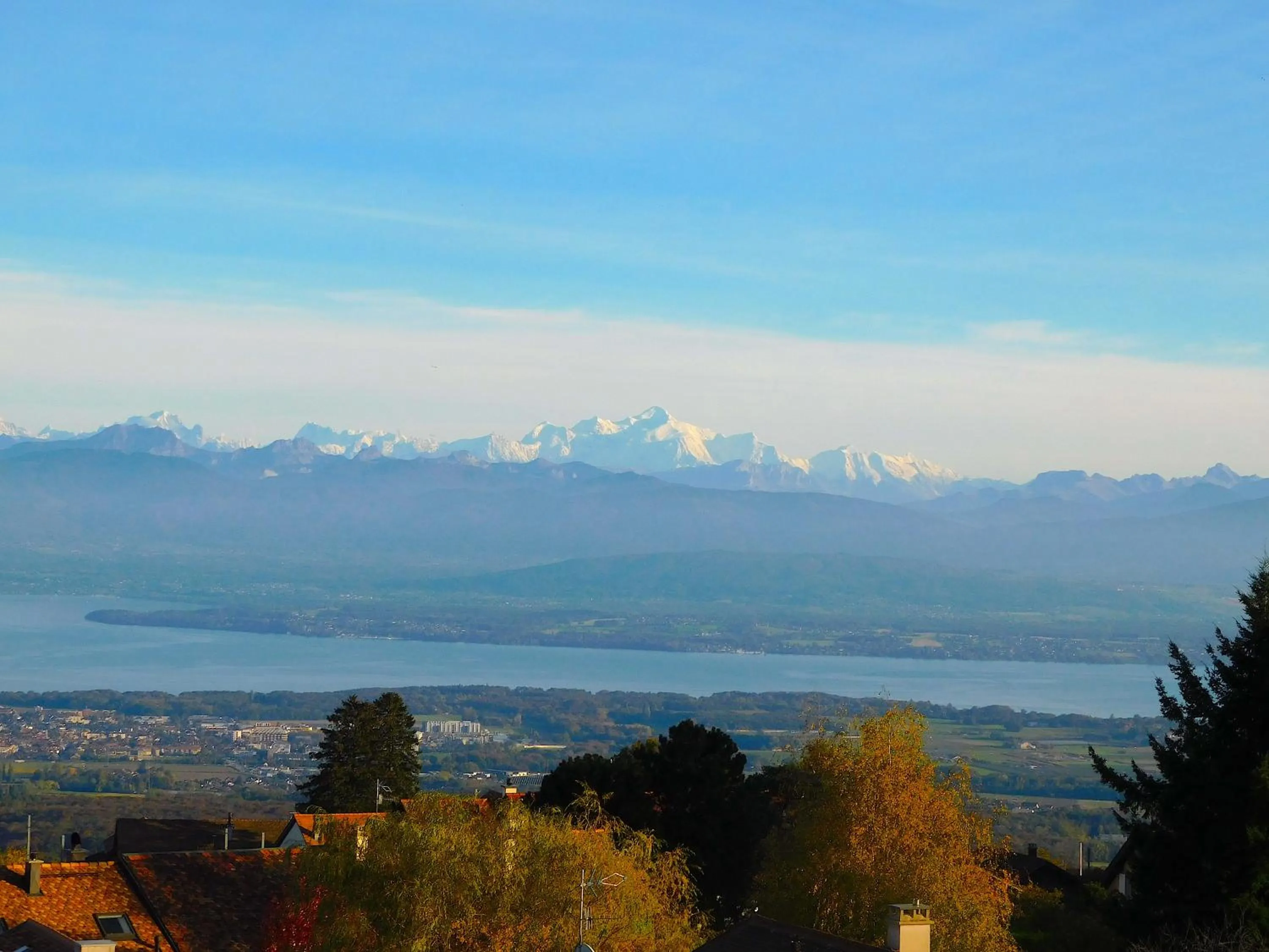 View (from property/room) in Auberge de l'Union