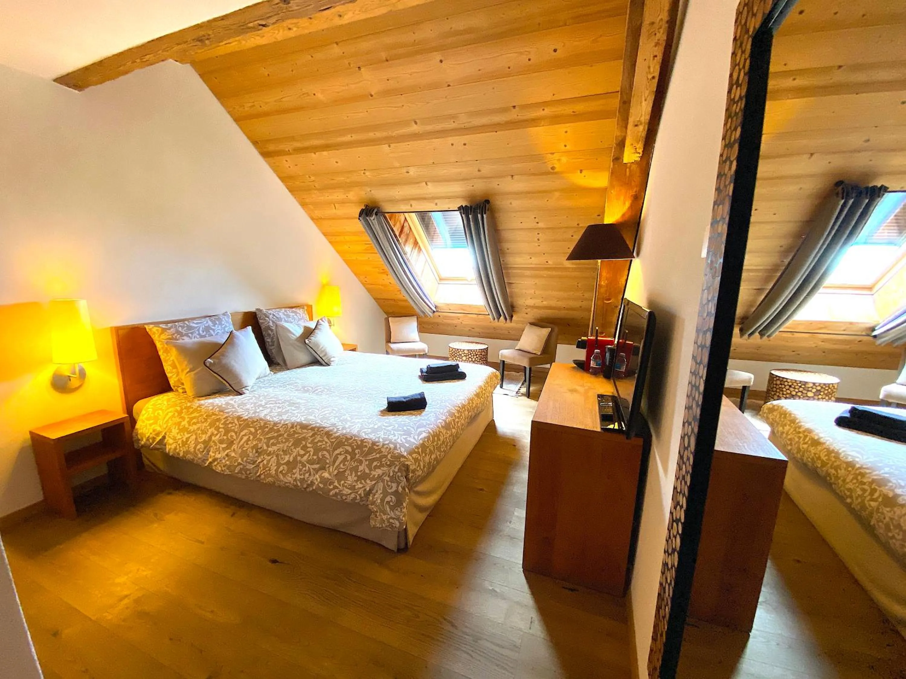 Bedroom, Bed in Auberge de l'Union