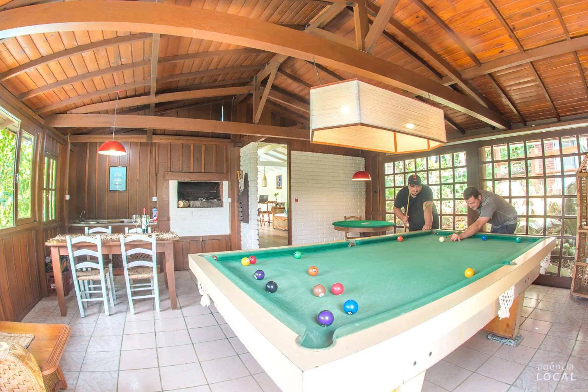 Billiard in Pousada Rosa