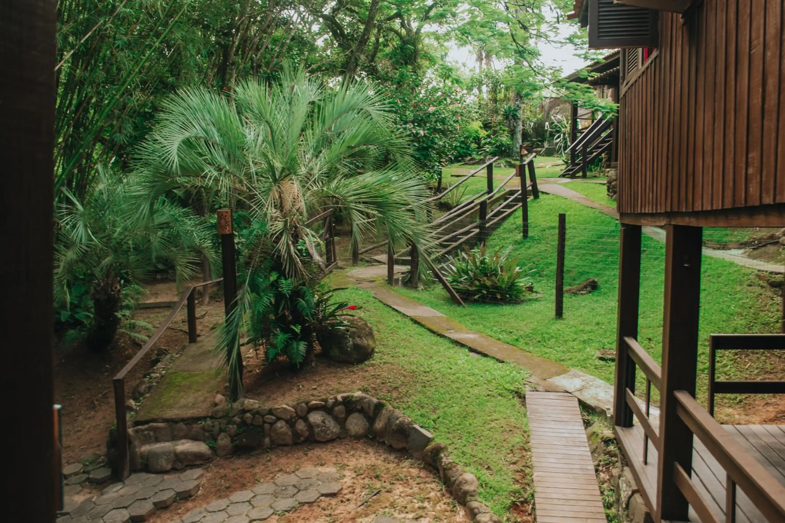 Garden in Pousada Rosa