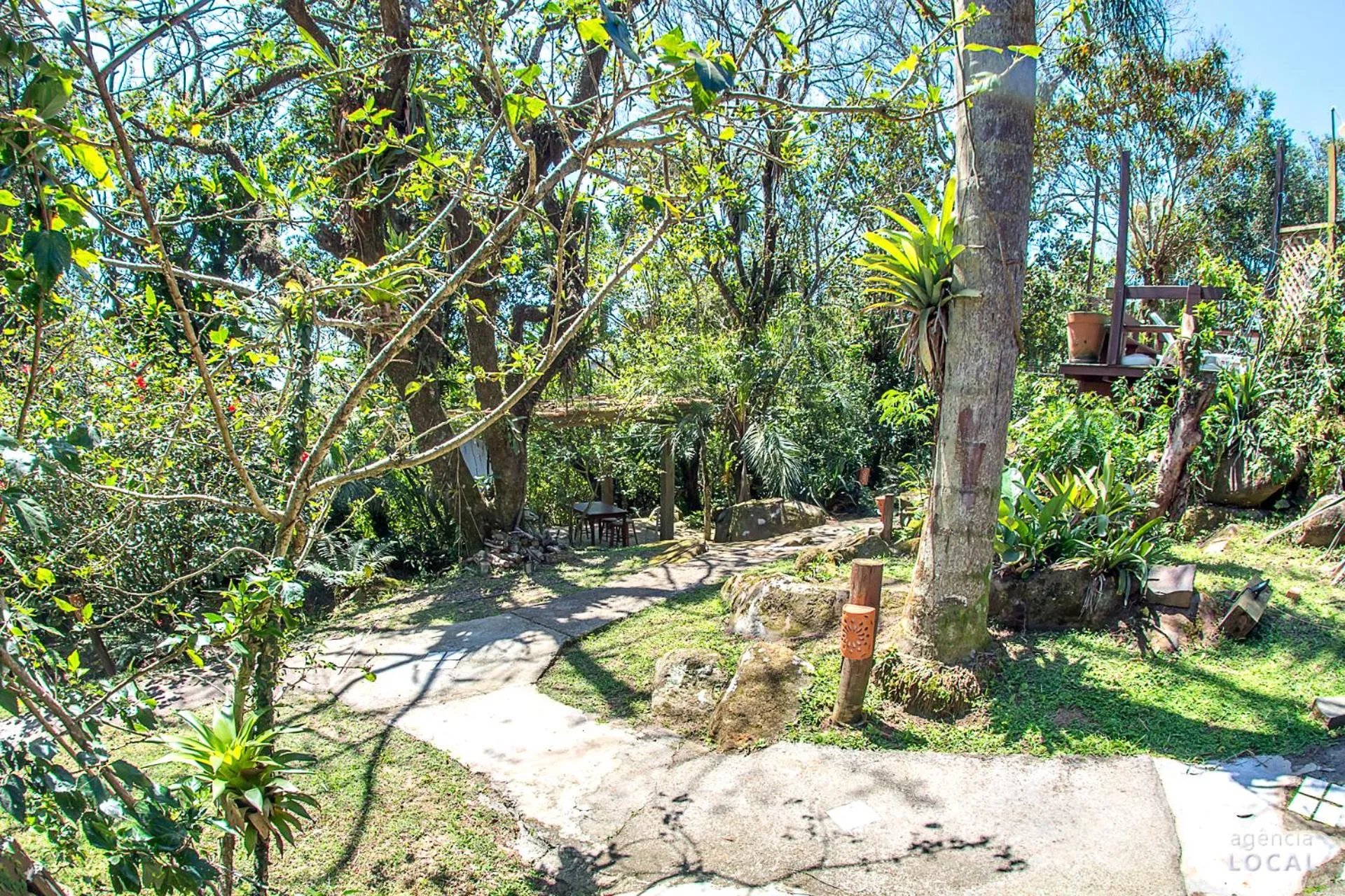 Garden in Pousada Rosa