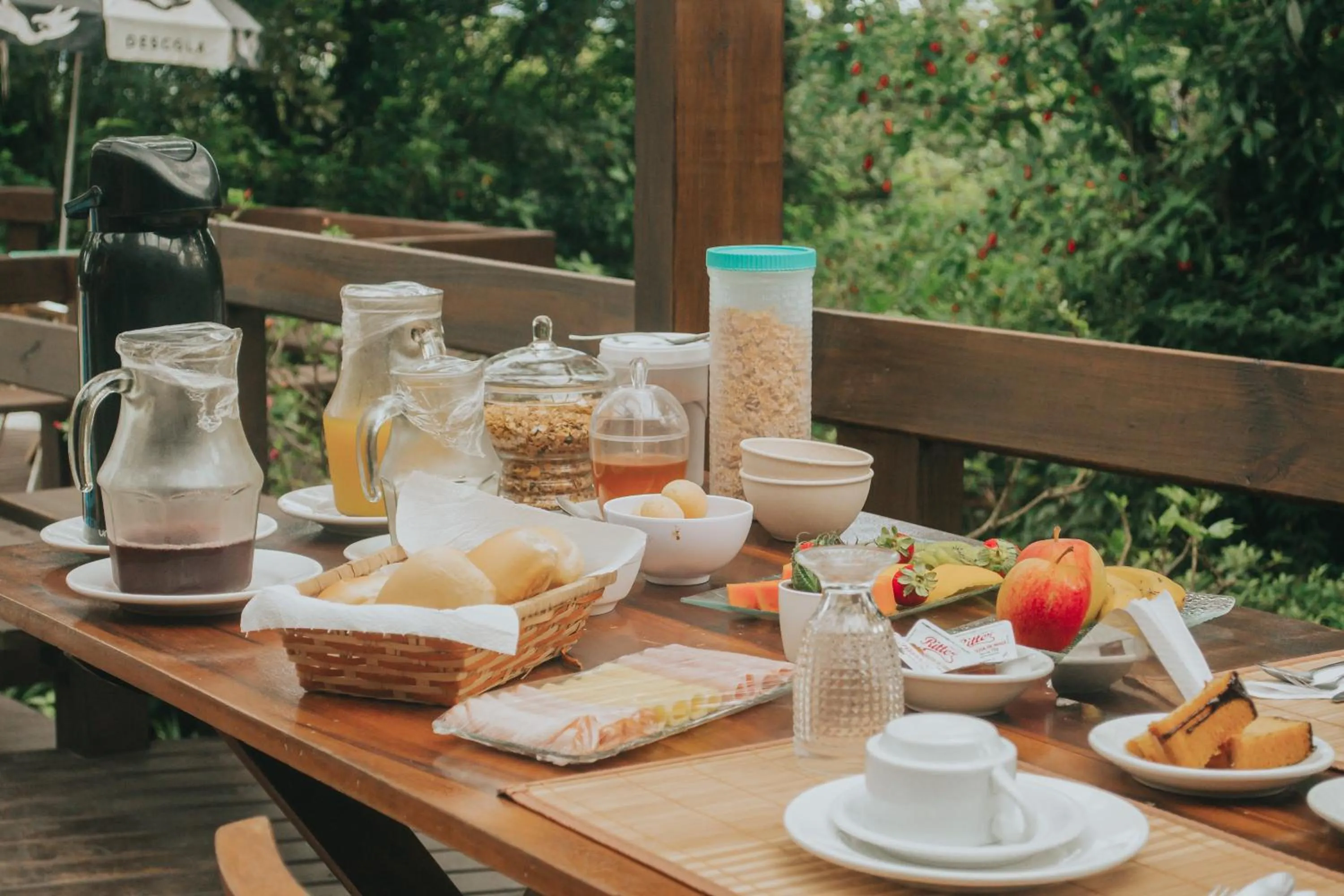 Breakfast in Pousada Rosa