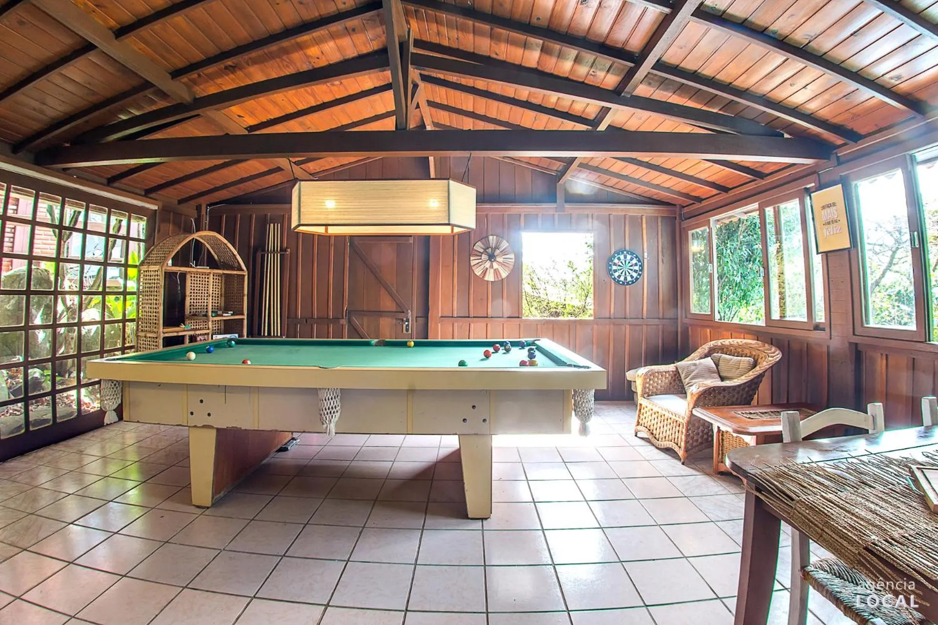 Billiard in Pousada Rosa